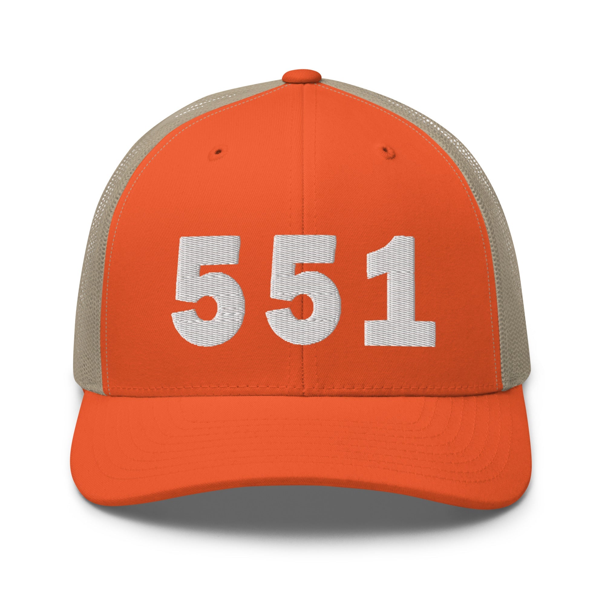551 Area Code Trucker Cap
