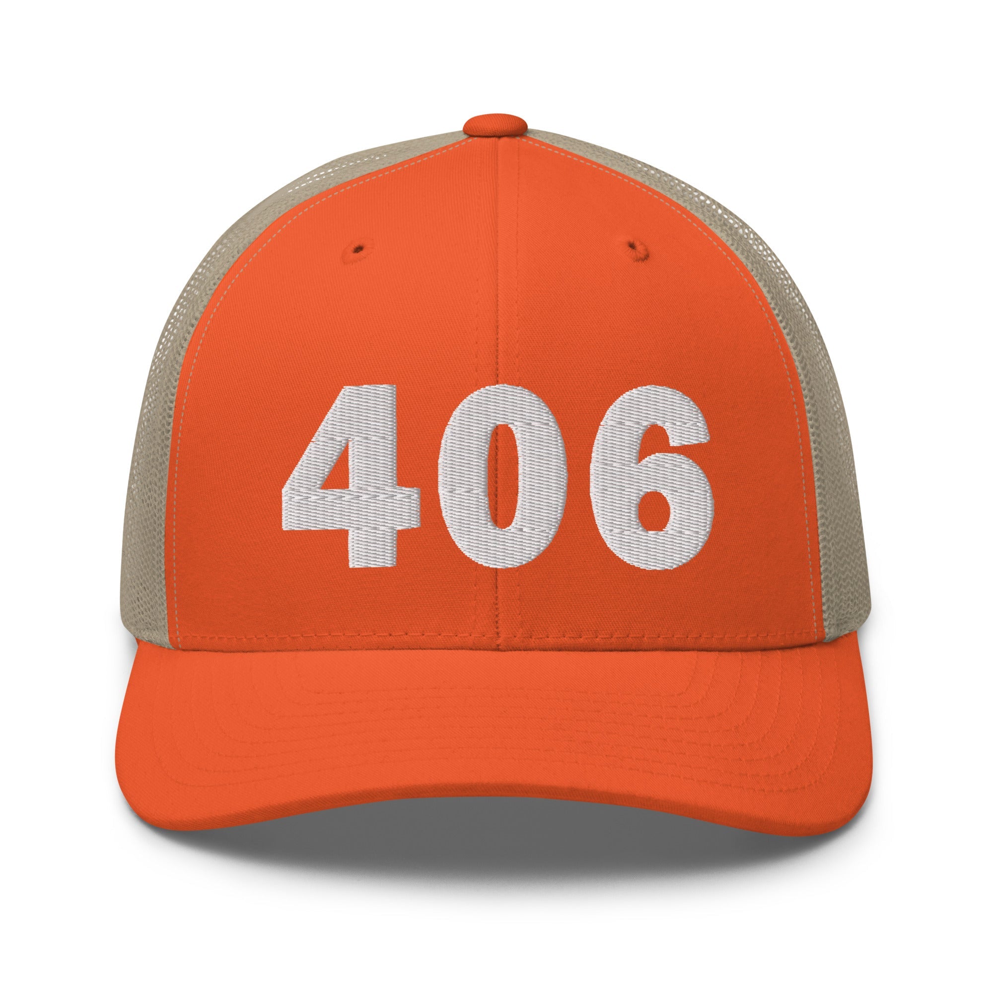 406 Area Code Trucker Cap