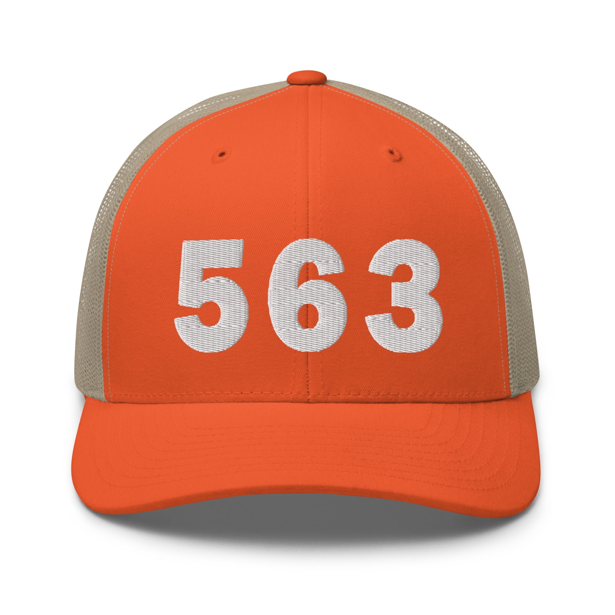 563 Area Code Trucker Cap