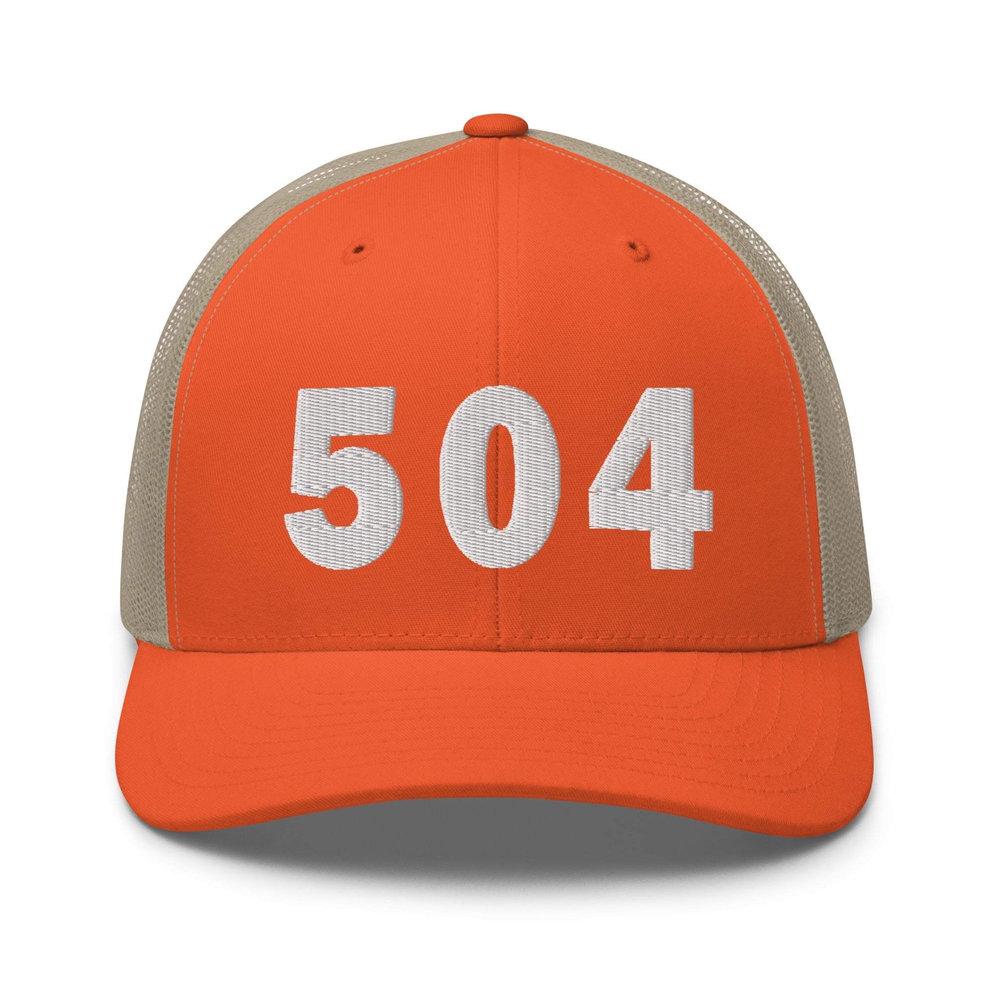 504 Area Code Trucker Cap