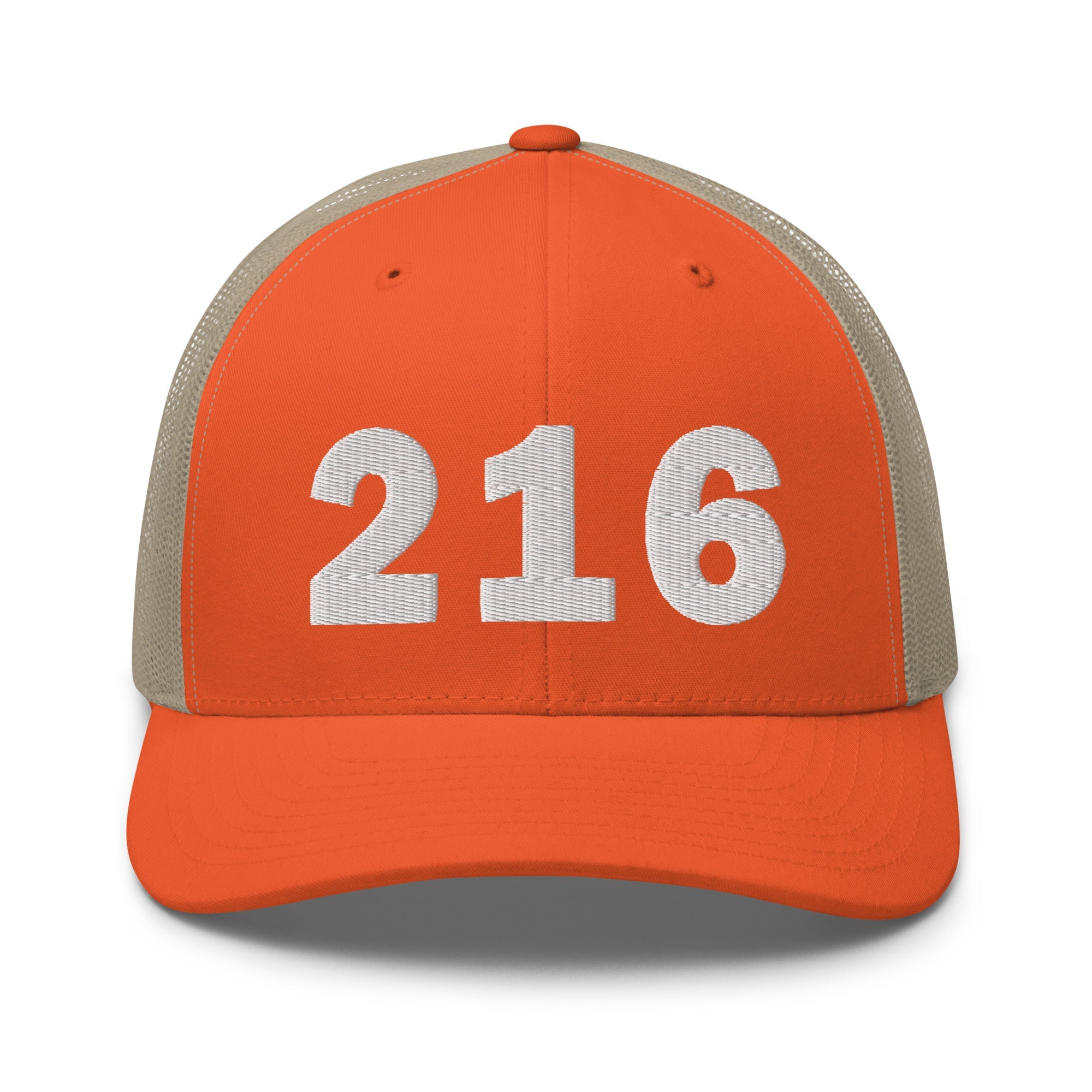 216 Area Code Trucker Cap