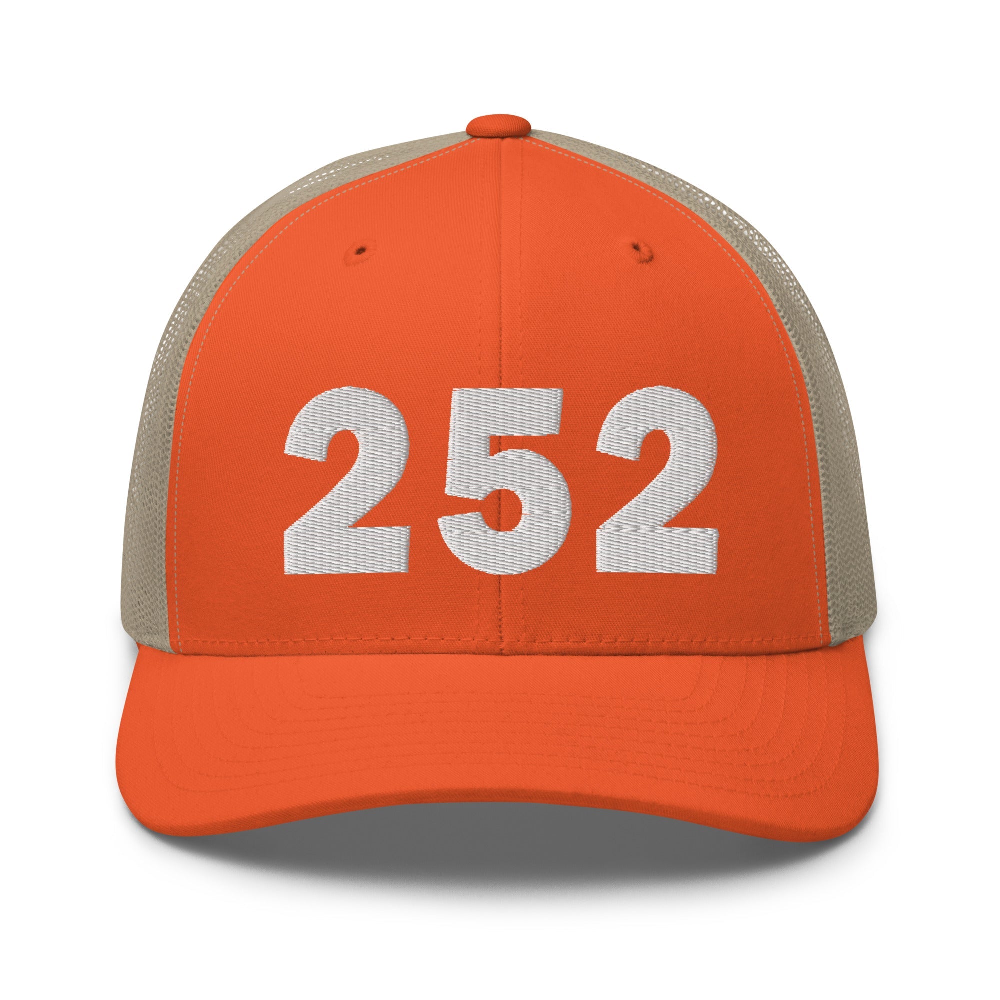 252 Area Code Trucker Cap