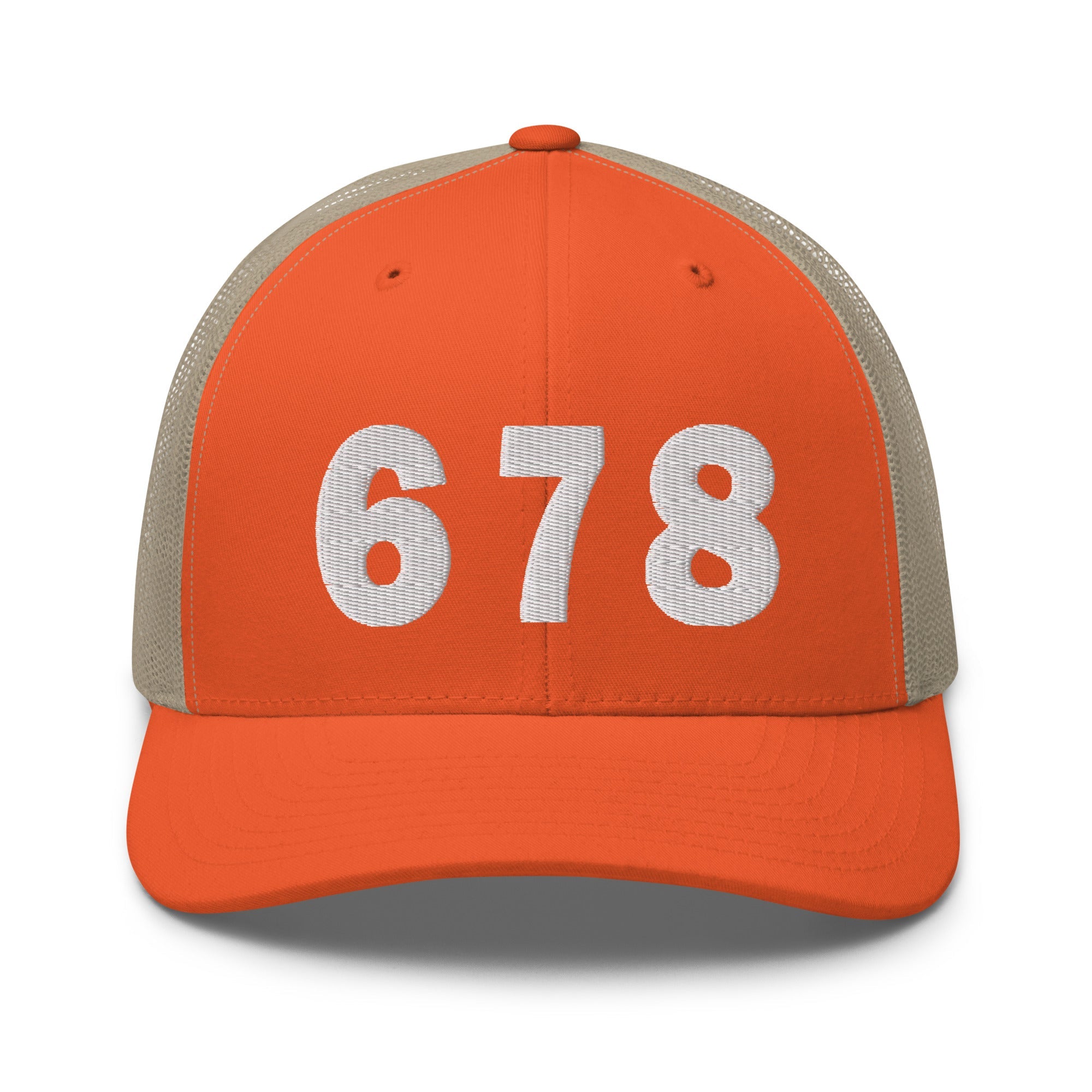 678 Area Code Trucker Cap