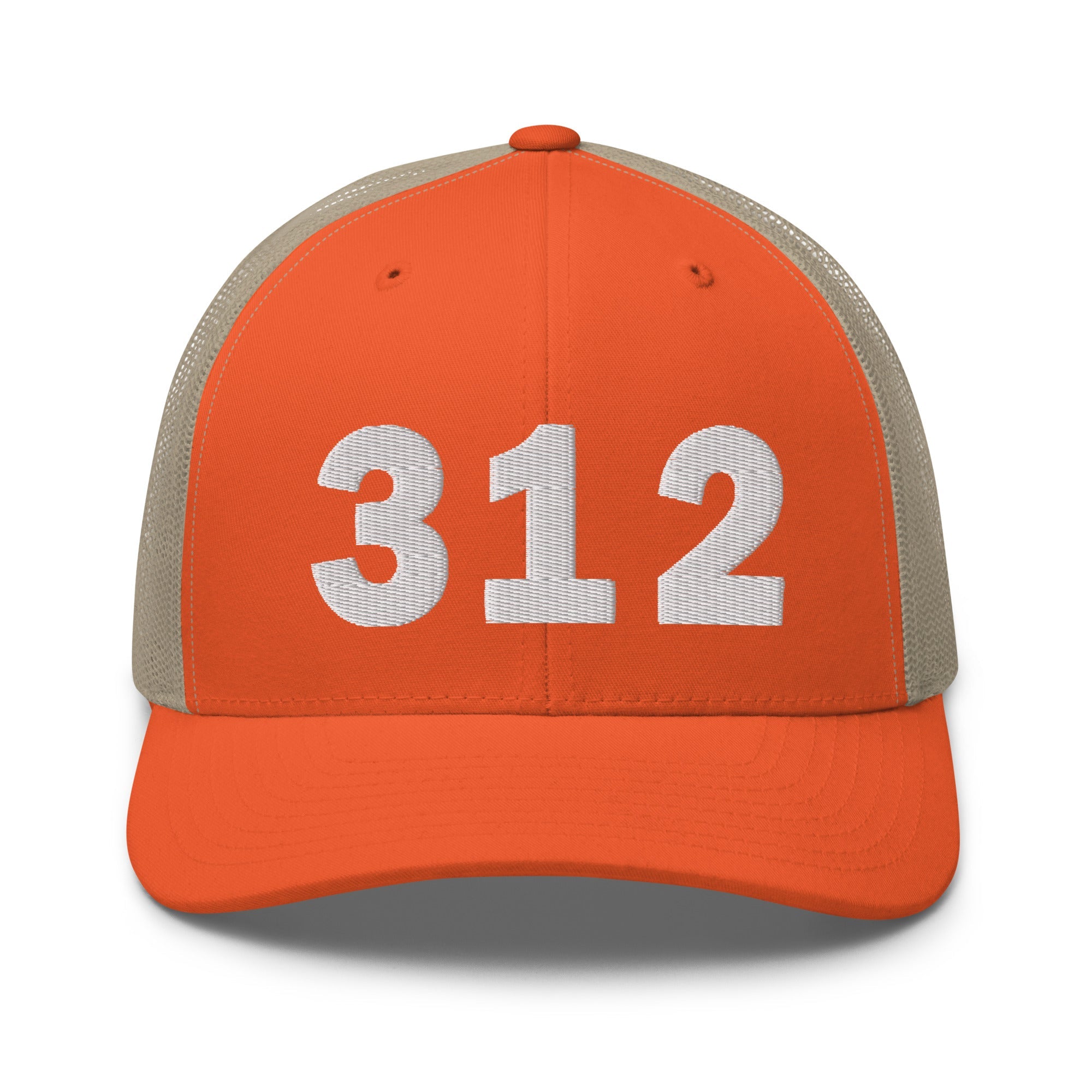 312 Area Code Trucker Cap