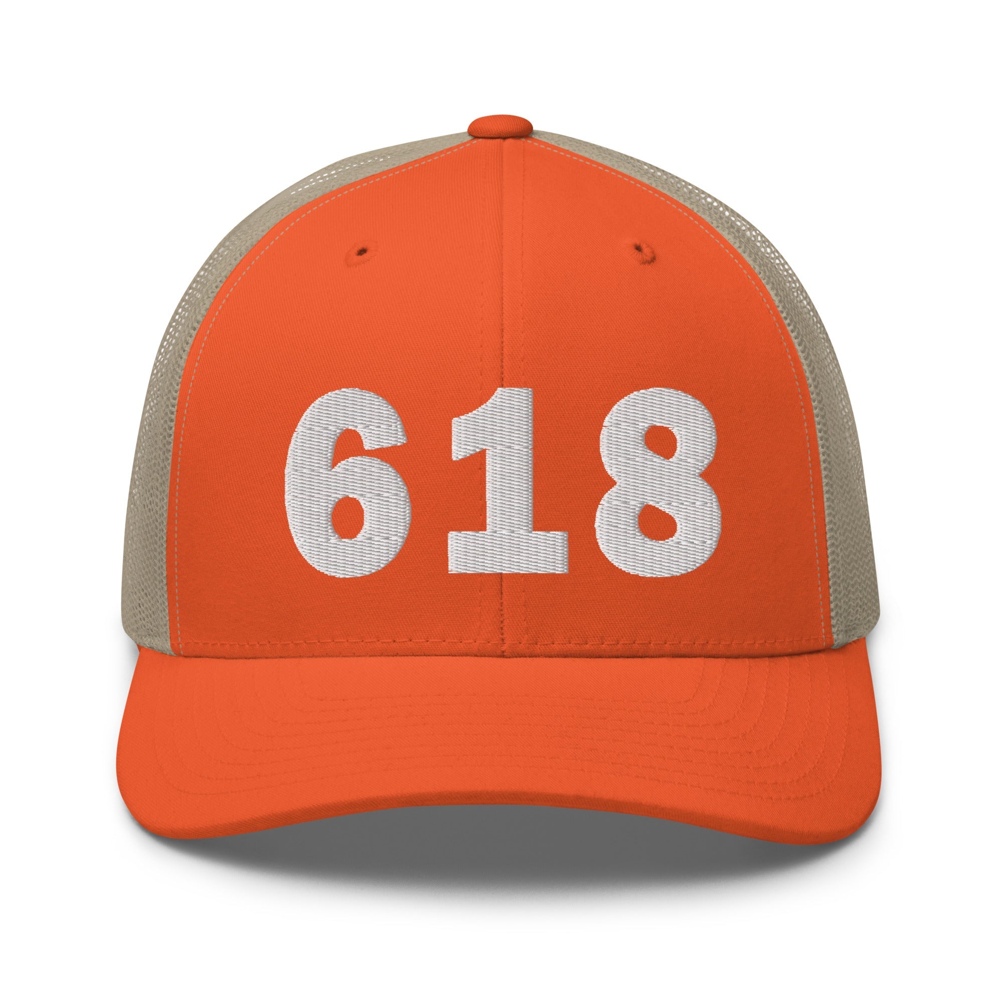 618 Area Code Trucker Cap