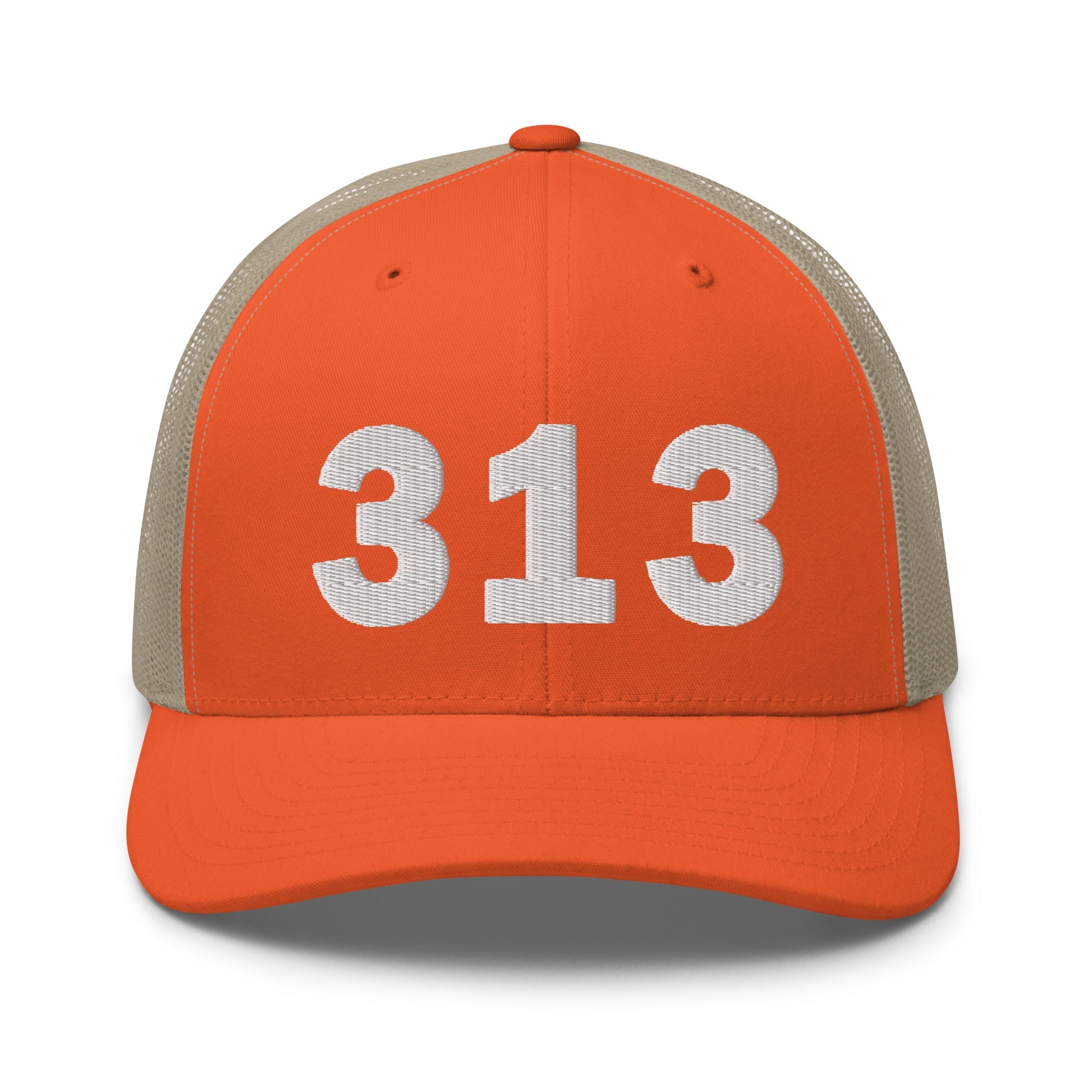 313 Area Code Trucker Cap