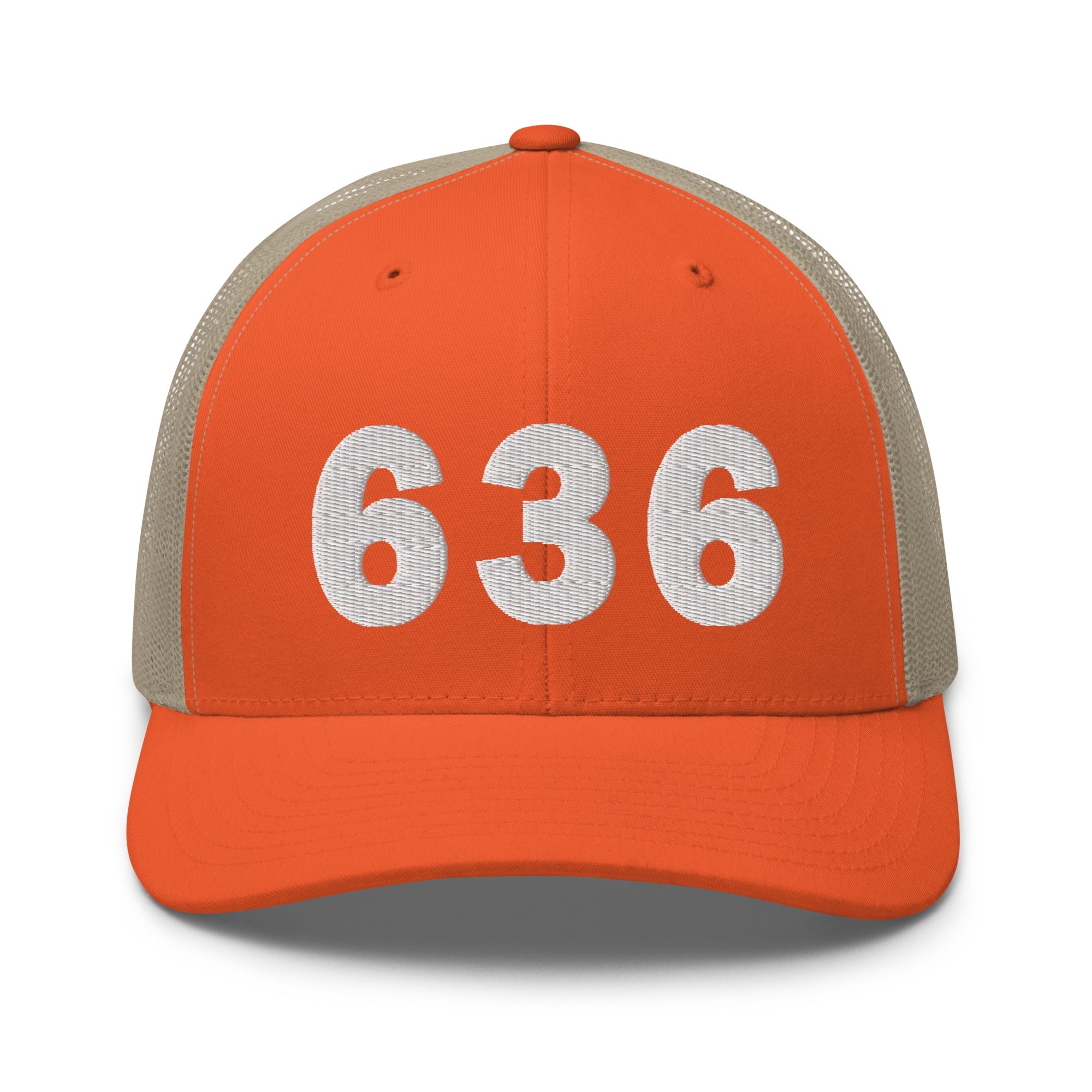 636 Area Code Trucker Cap