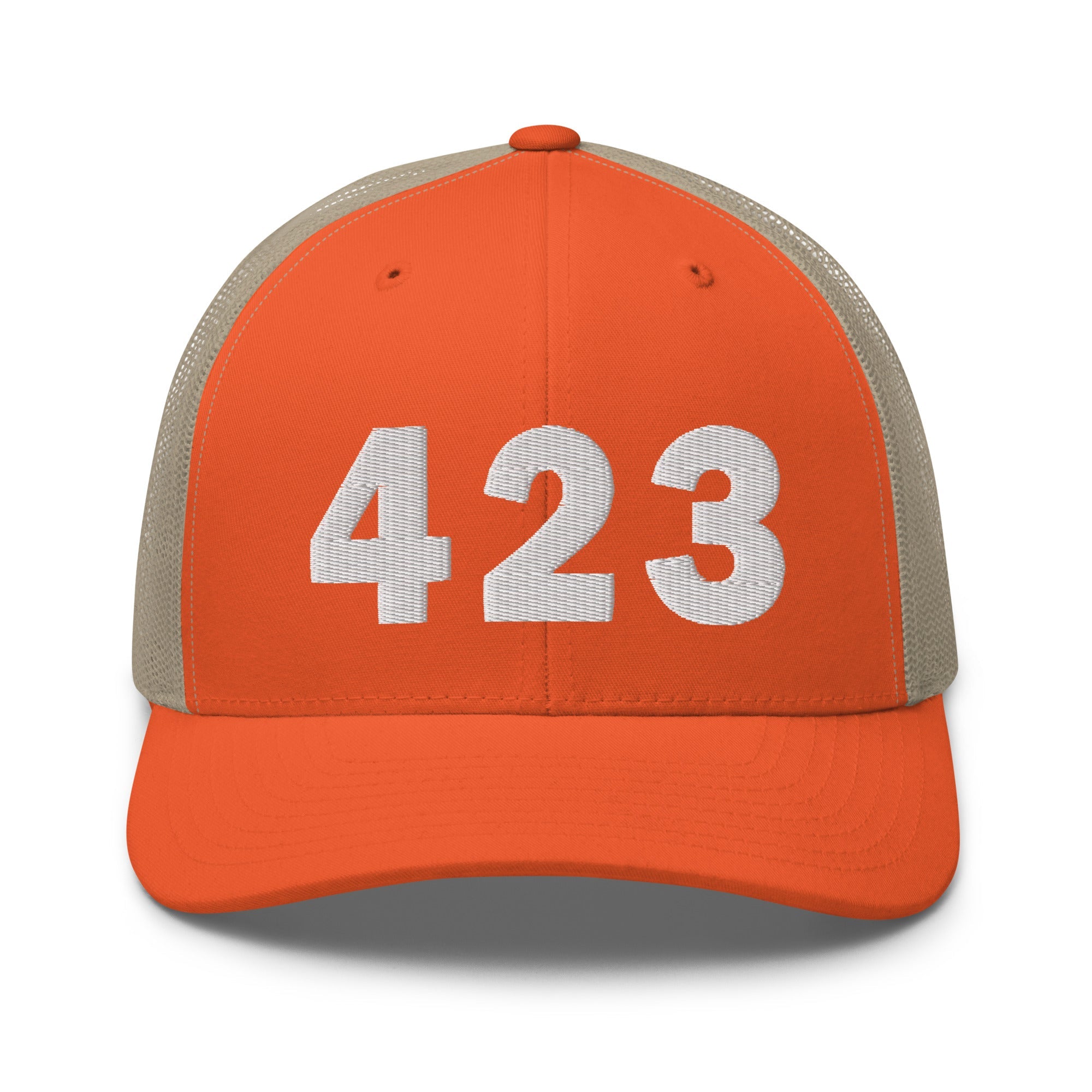 423 Area Code Trucker Cap