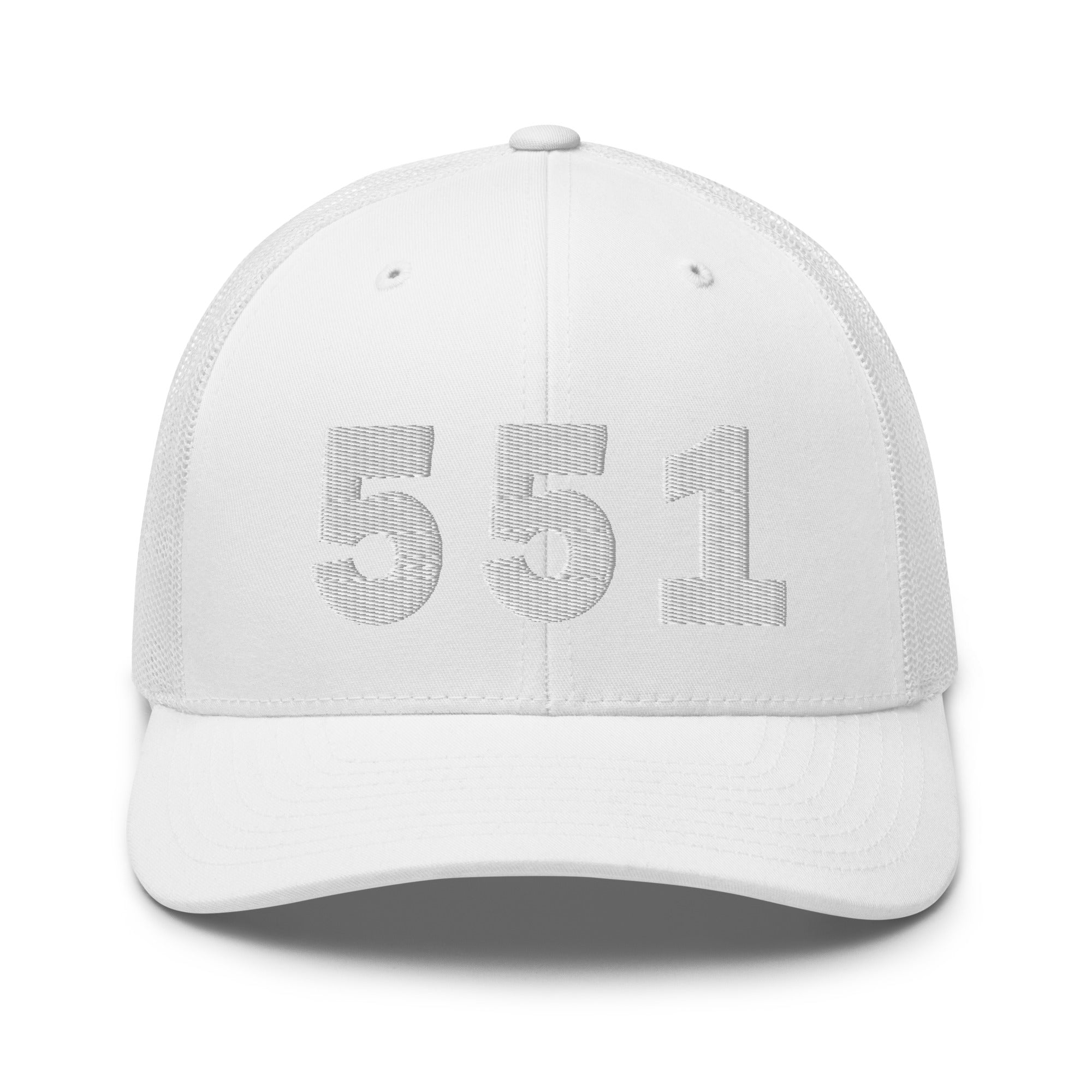 551 Area Code Trucker Cap