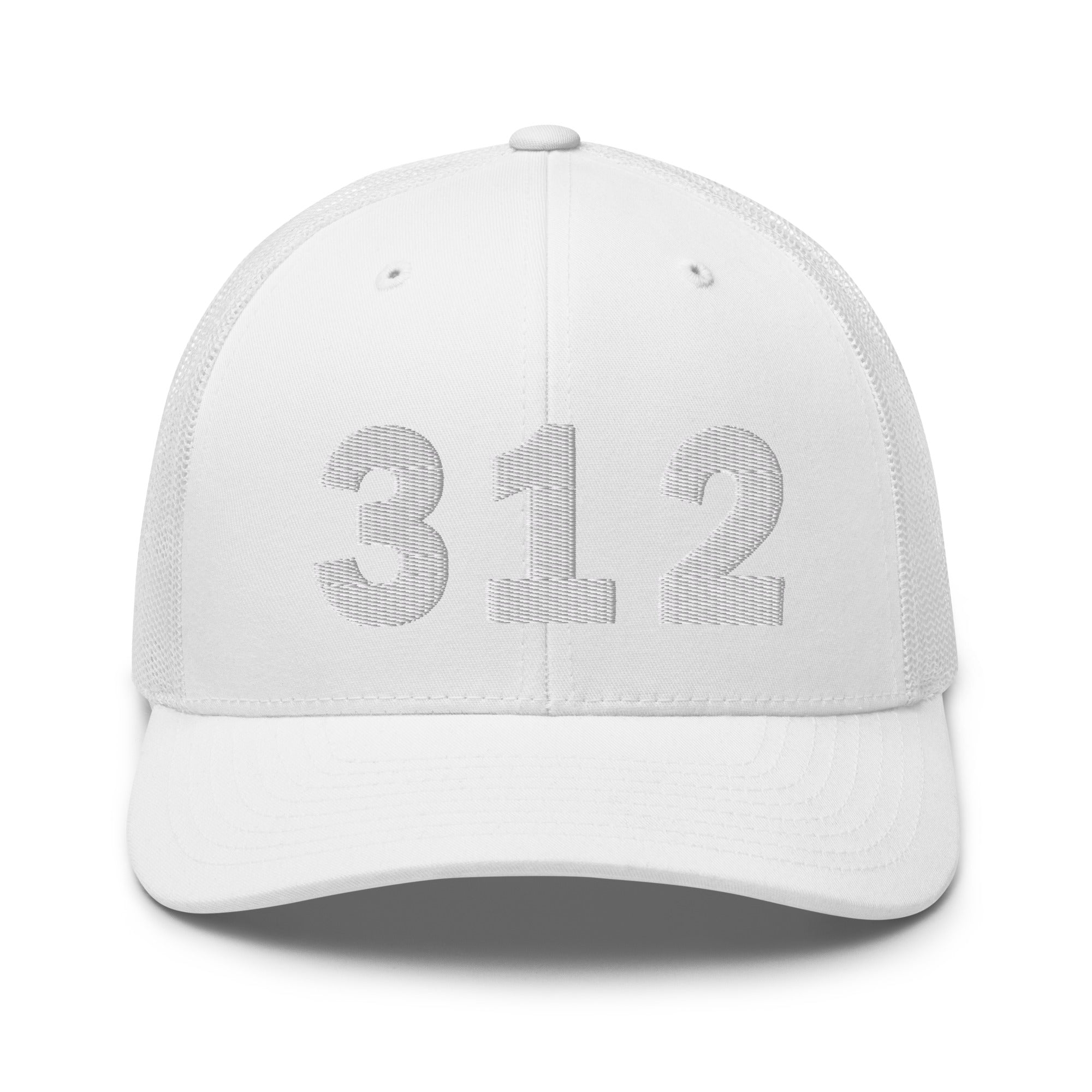 312 Area Code Trucker Cap