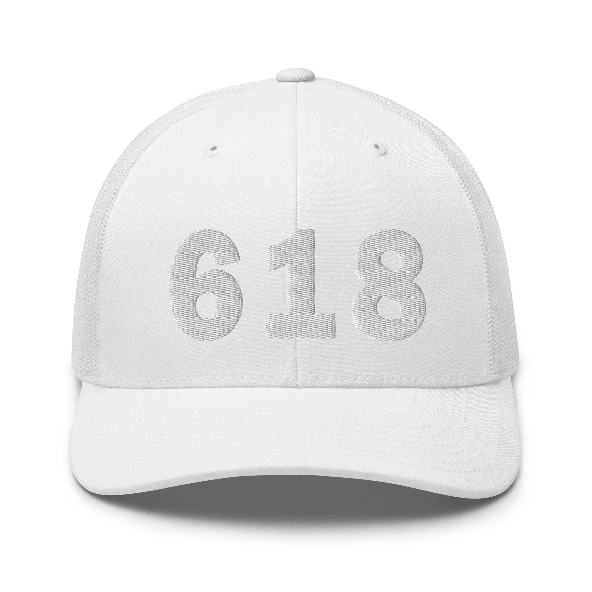 618 Area Code Trucker Cap