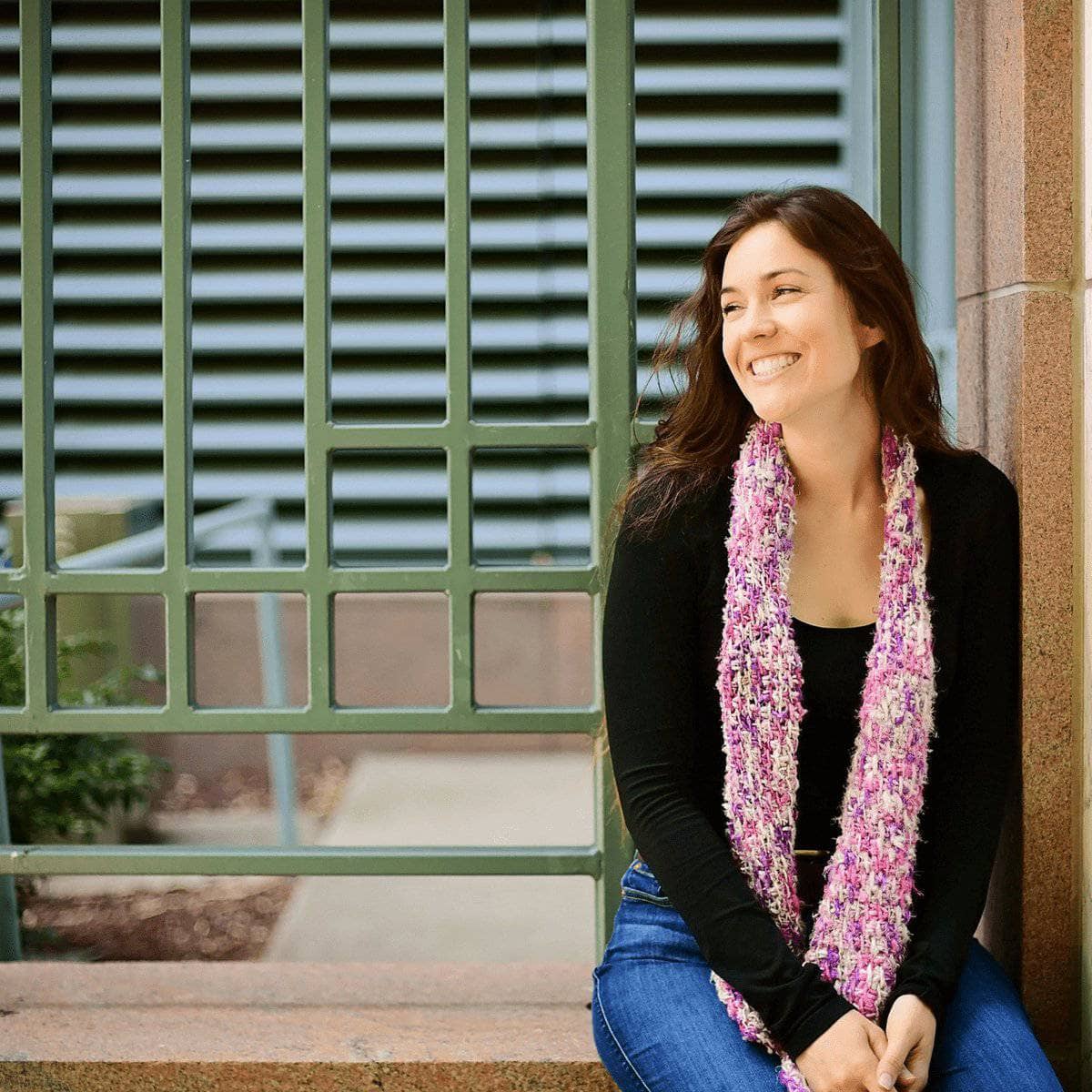 Simple Tunisian Crochet Scarf Kit