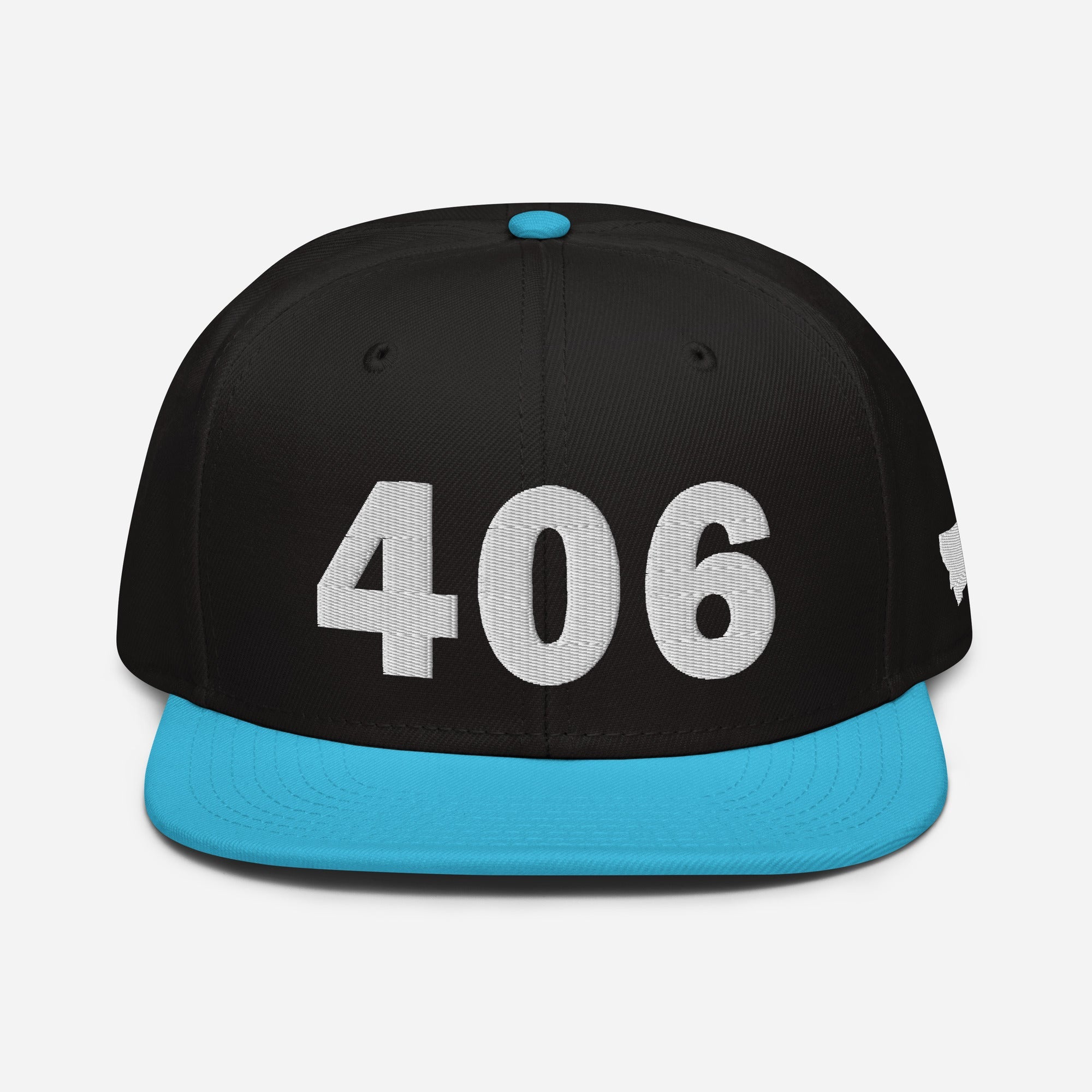 406 Area Code Snapback Hat