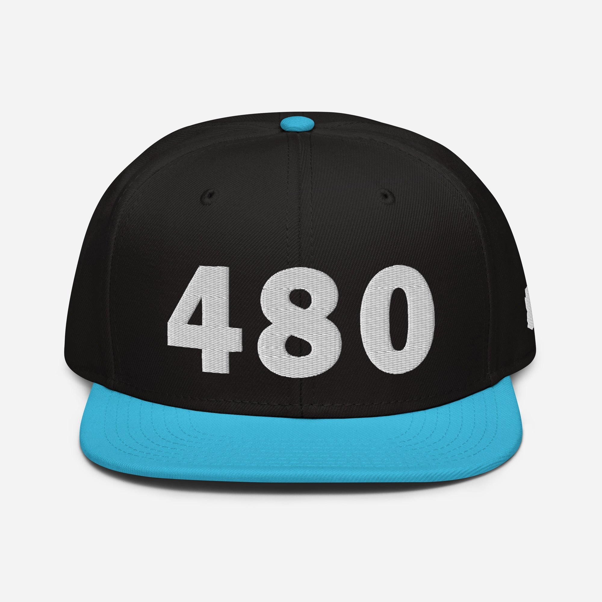 480 Area Code Snapback Hat