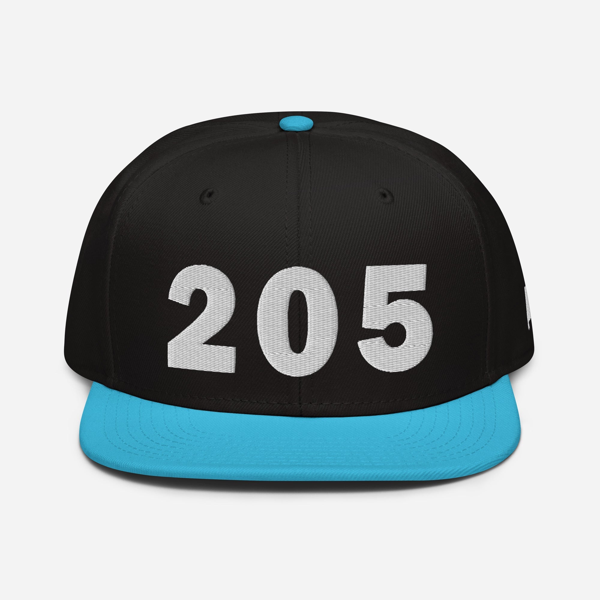 205 Area Code Snapback Hat
