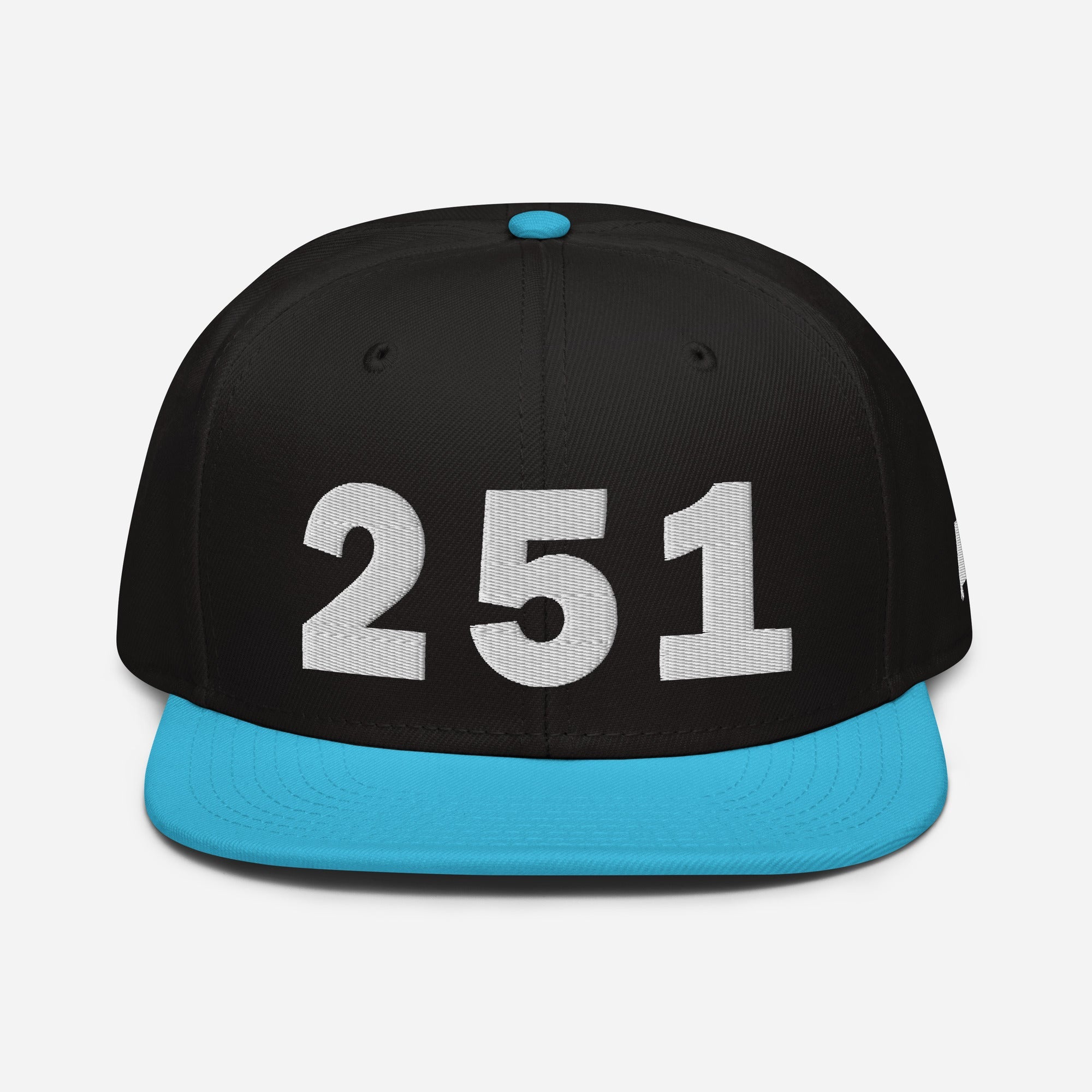251 Area Code Snapback Hat