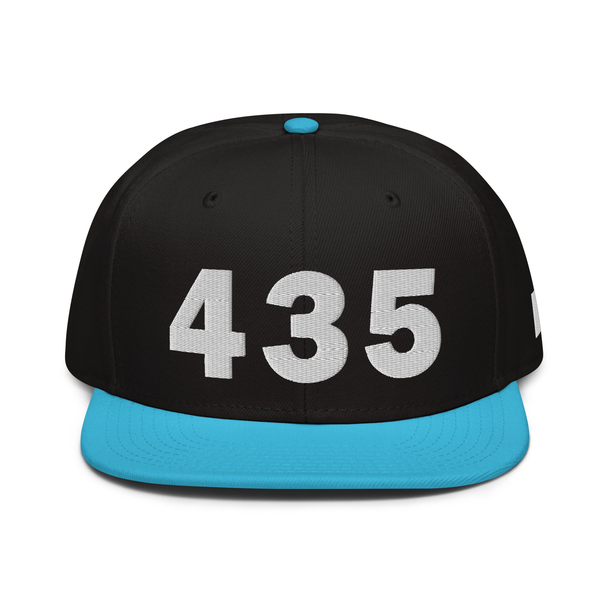 435 Area Code Snapback Hat