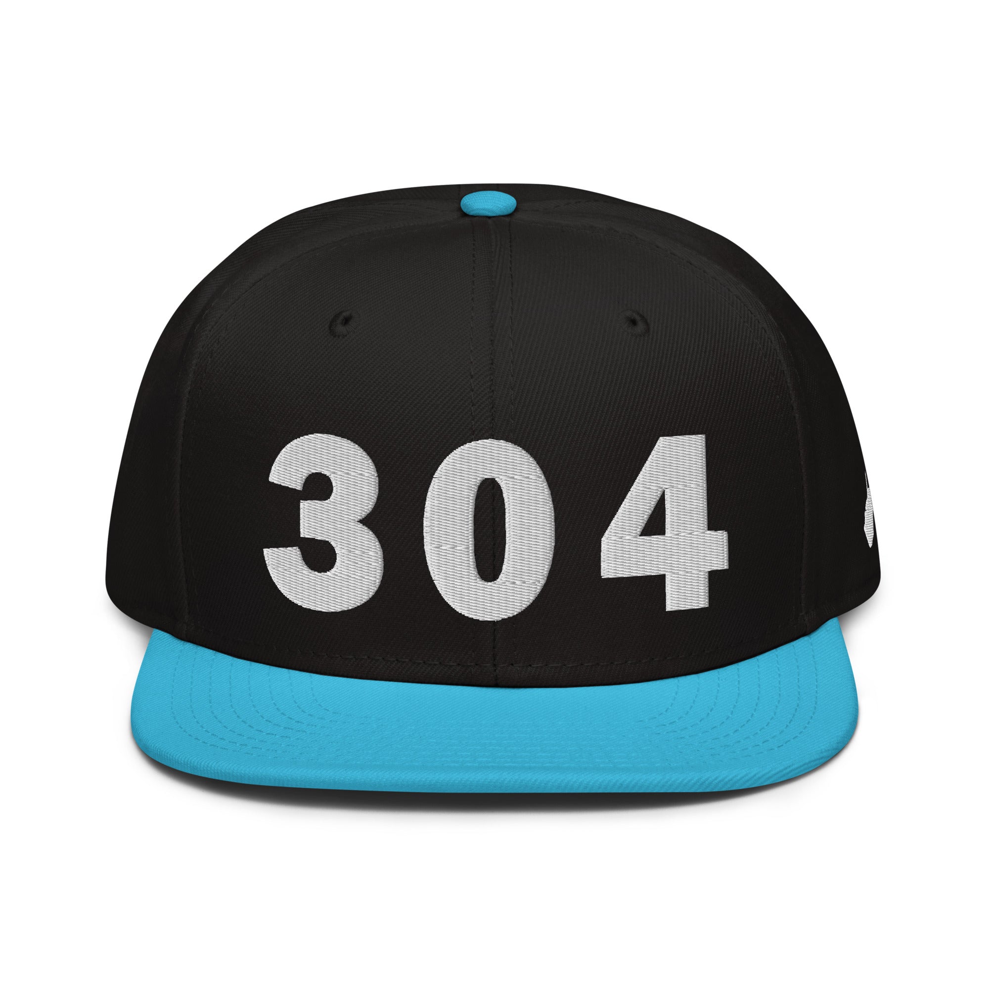 304 Area Code Snapback Hat