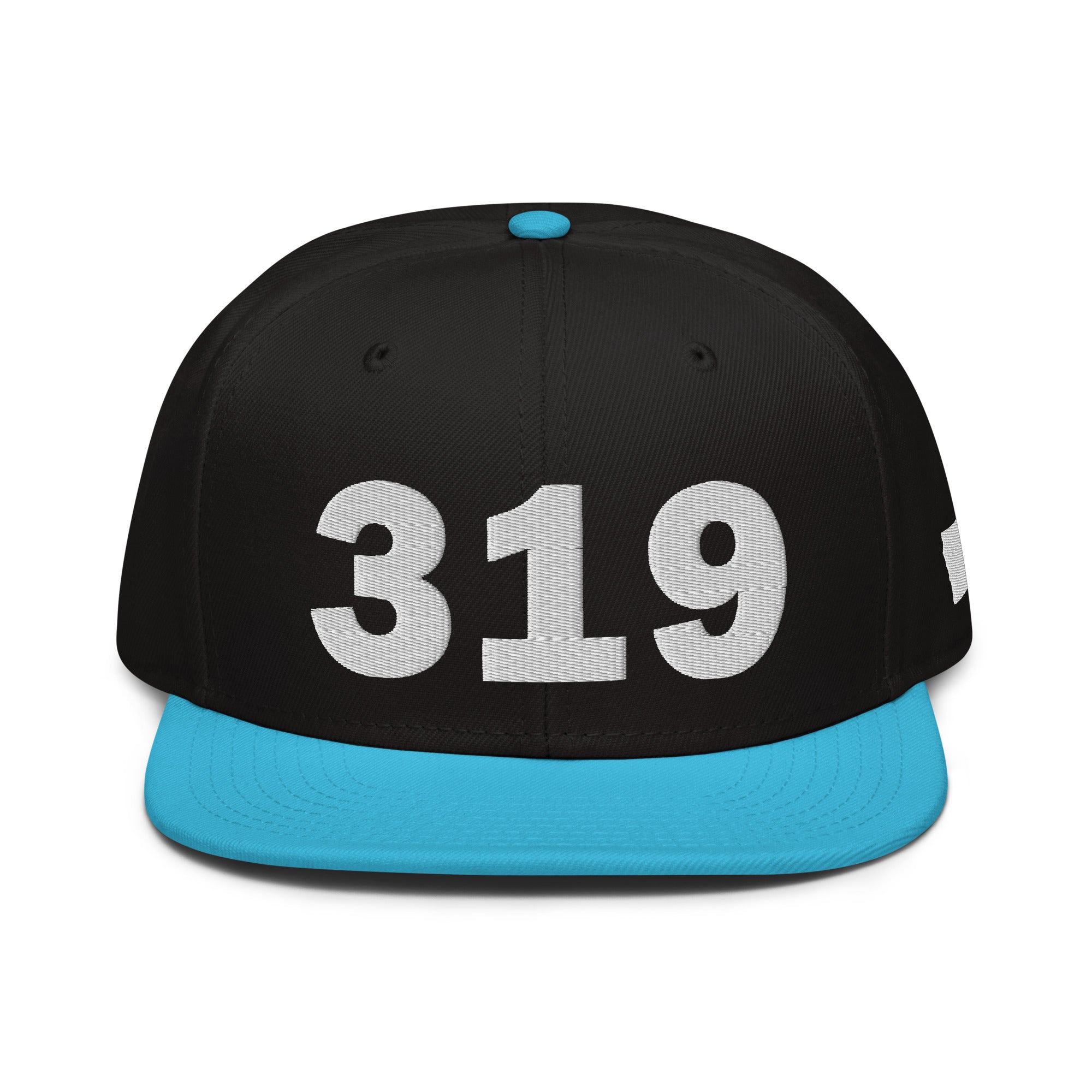 319 Area Code Snapback Hat