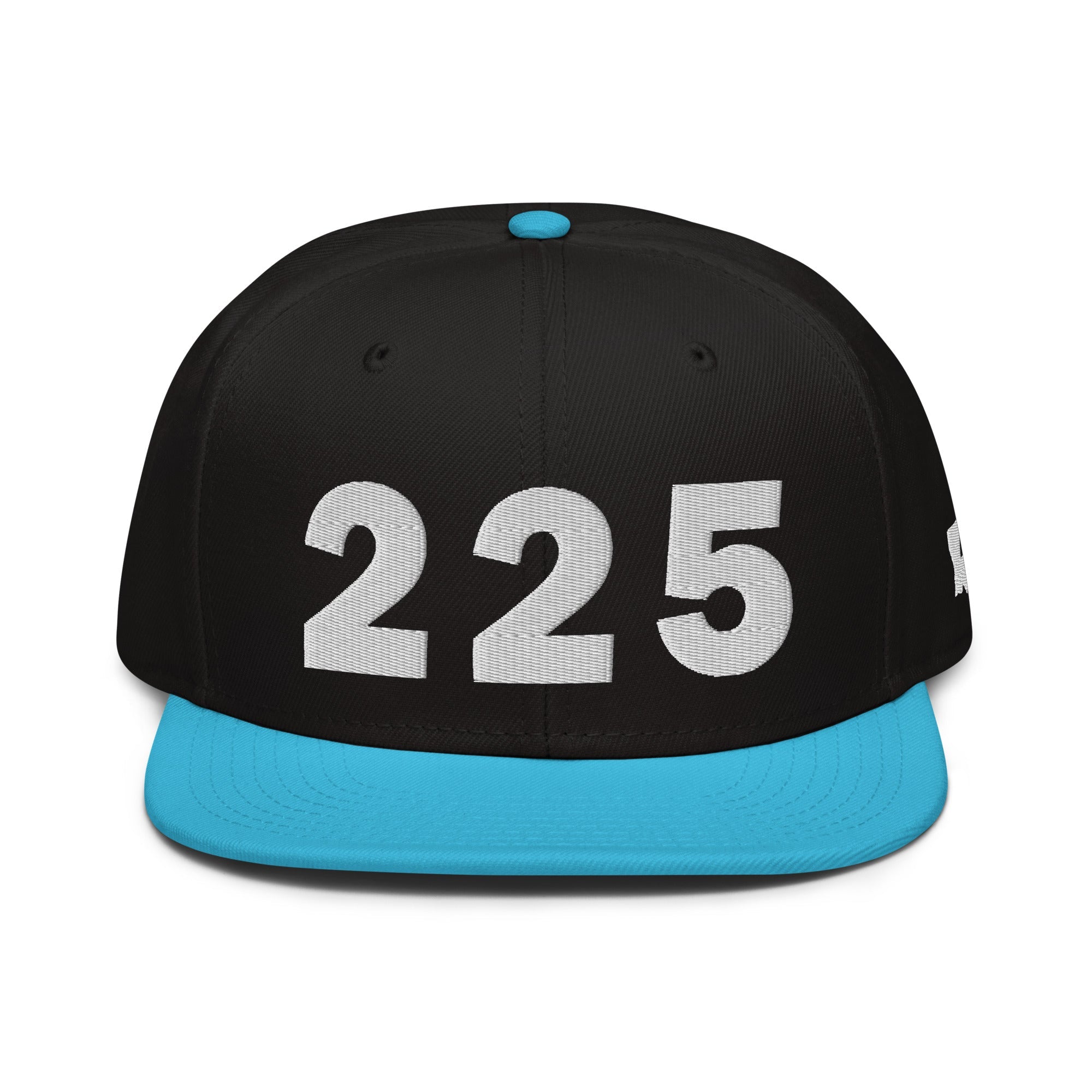 225 Area Code Snapback Hat