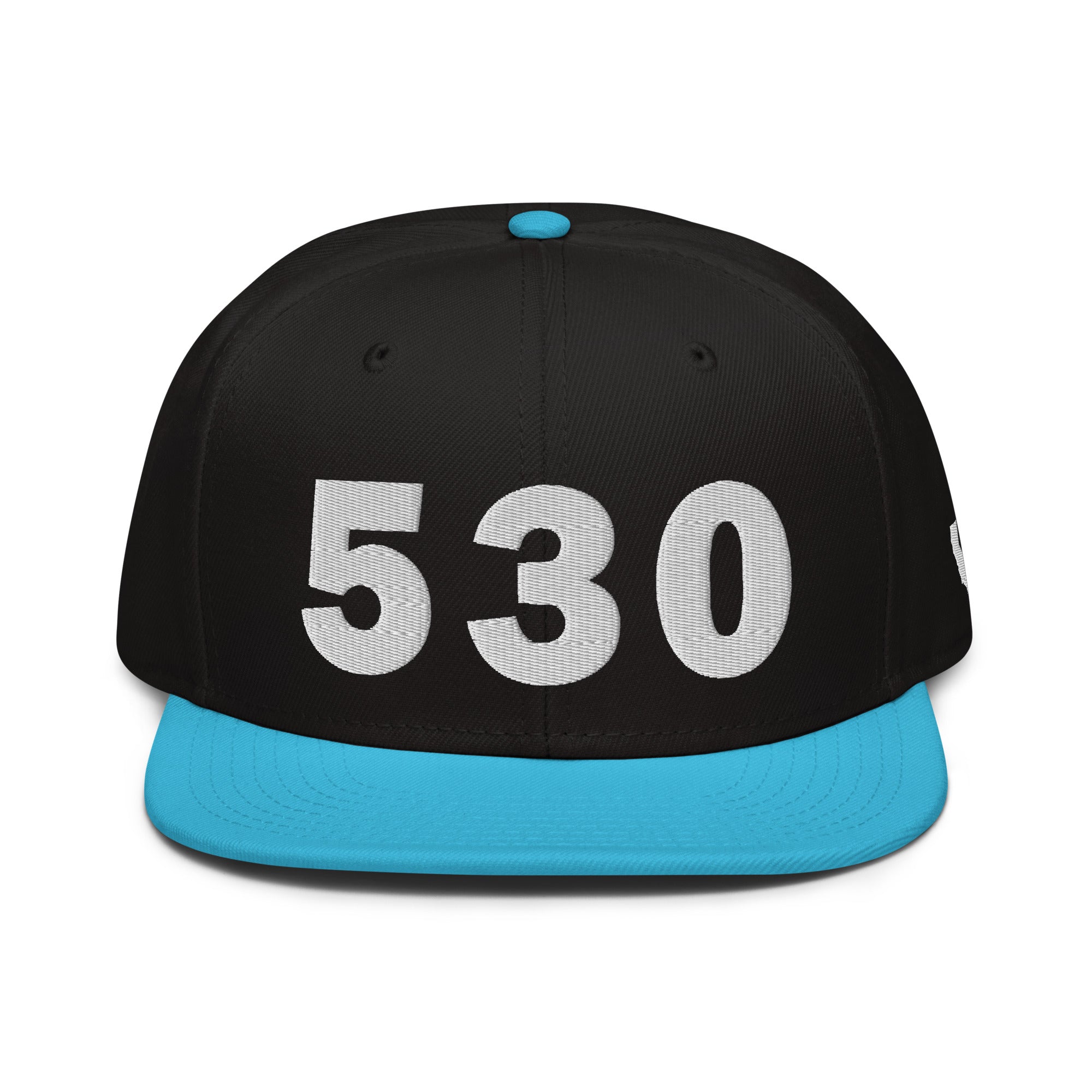 530 Area Code Snapback Hat