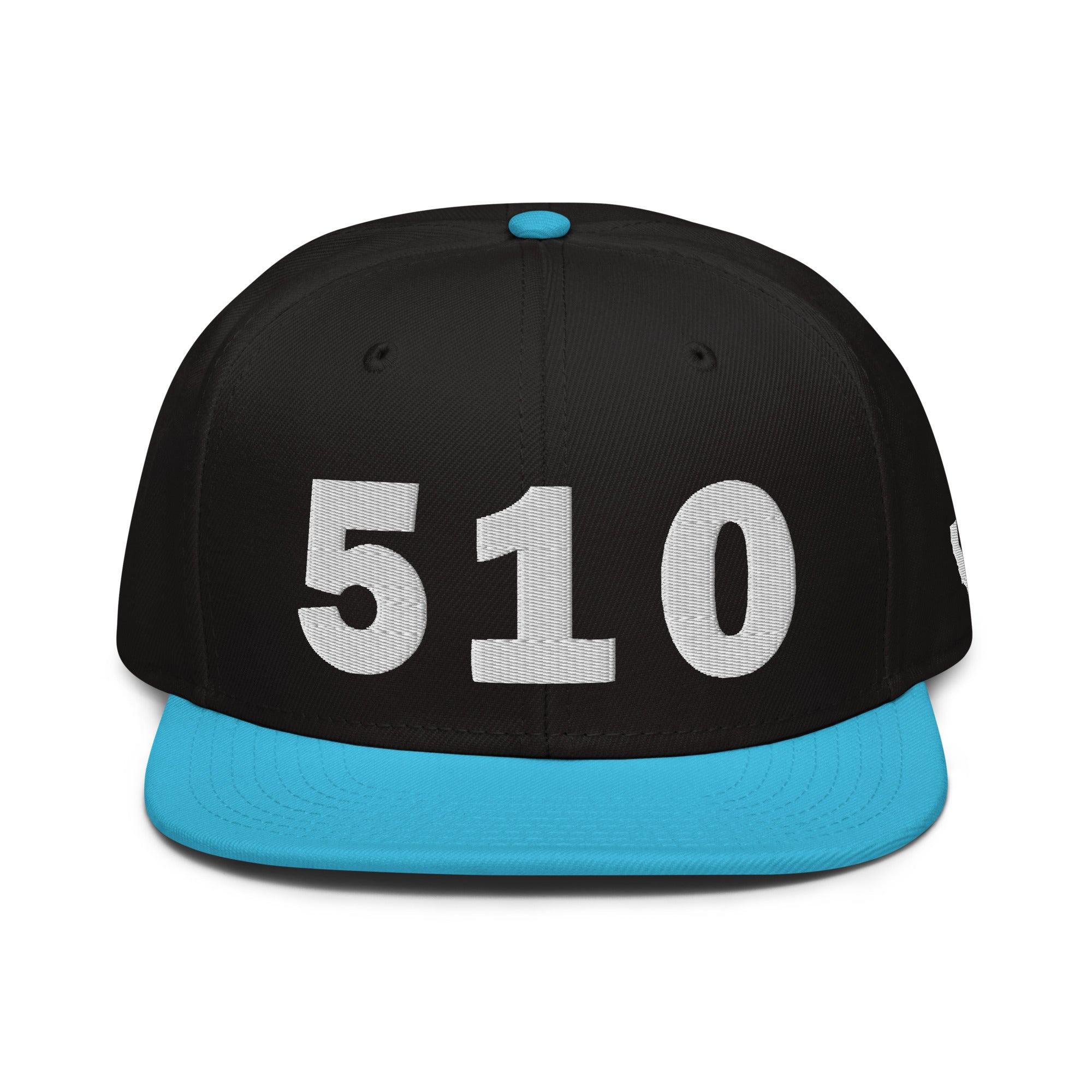 510 Area Code Snapback Hat