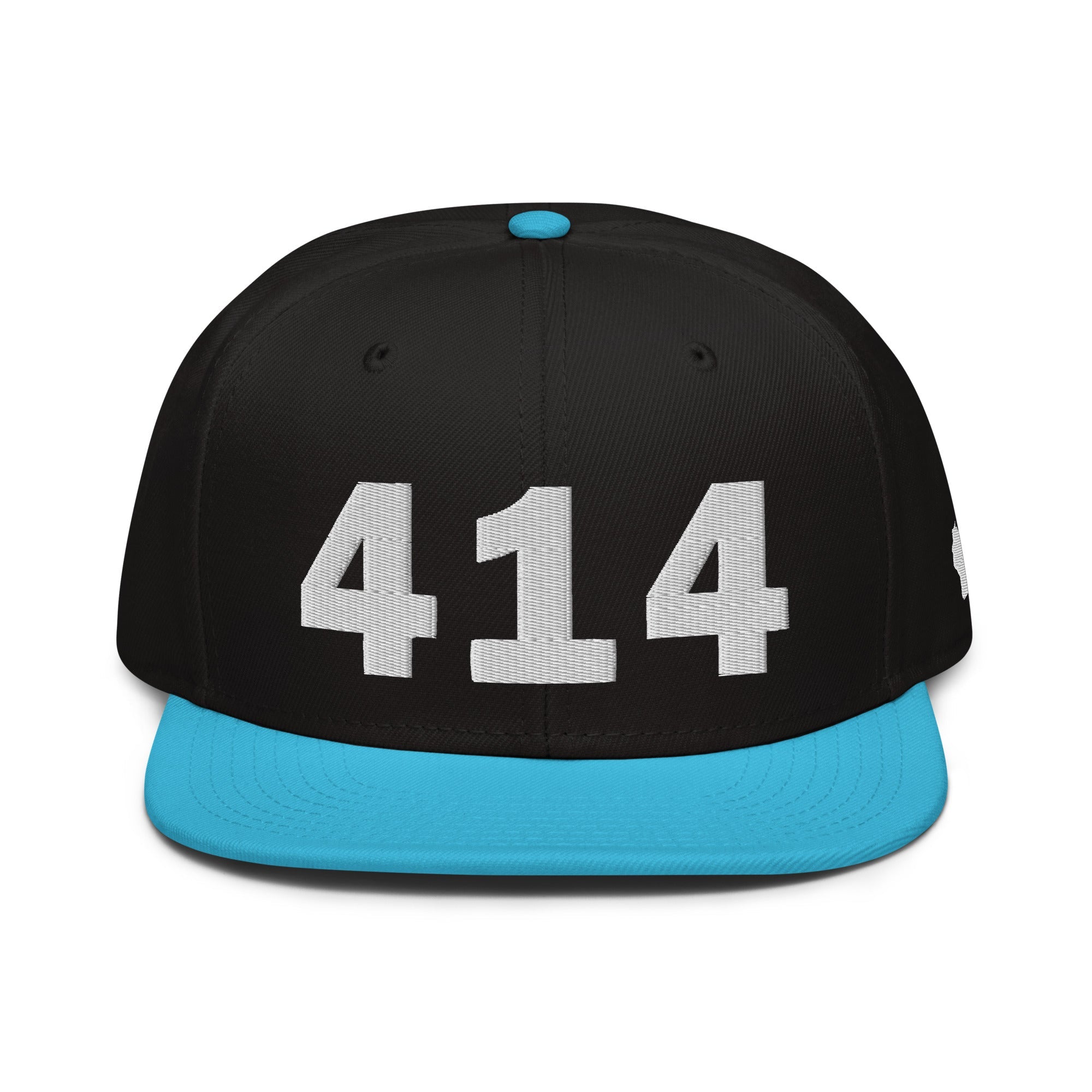 414 Area Code Snapback Hat