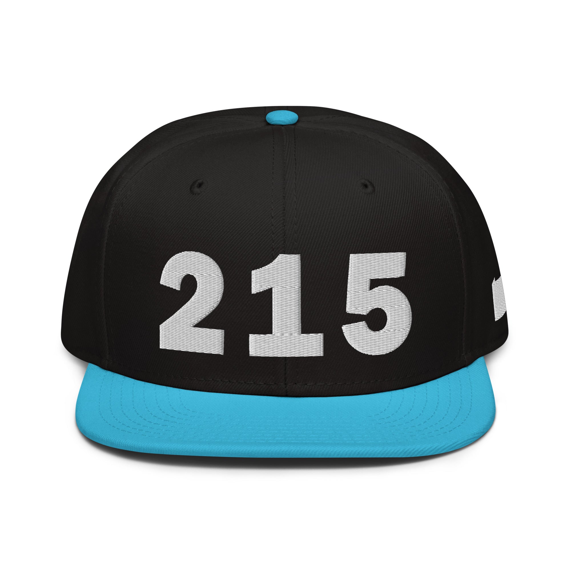 215 Area Code Snapback Hat
