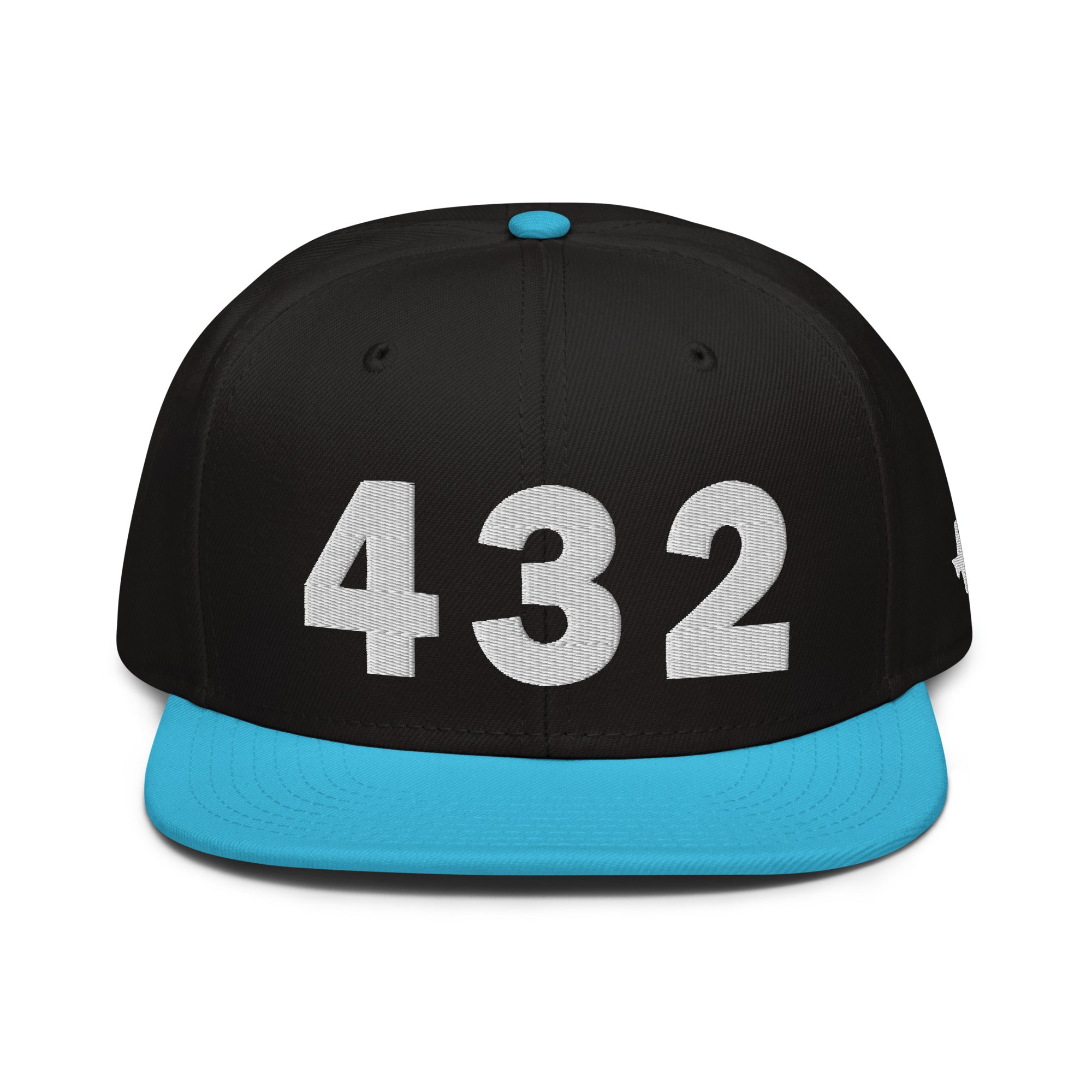 432 Area Code Snapback Hat