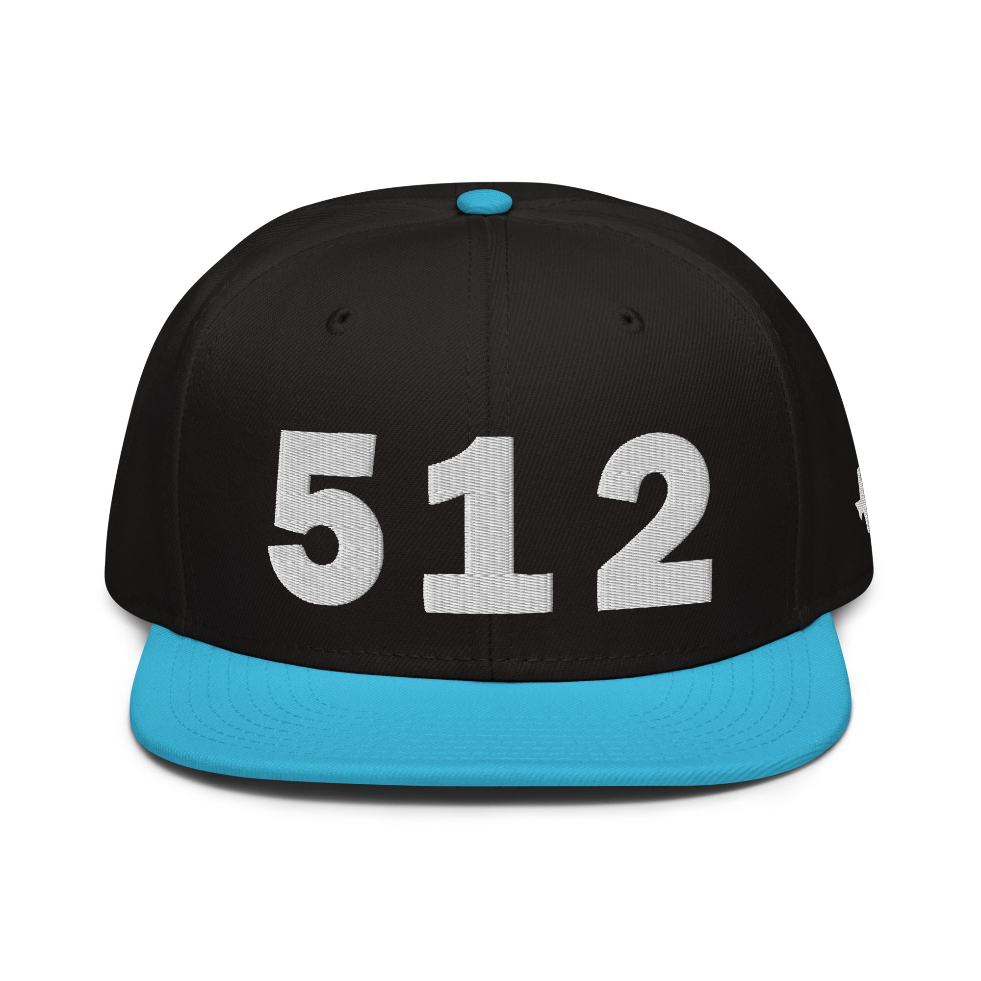 512 Area Code Snapback Hat