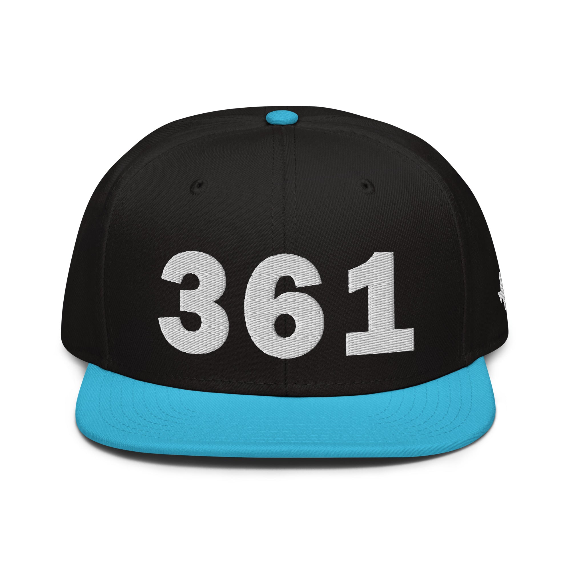 361 Area Code Snapback Hat