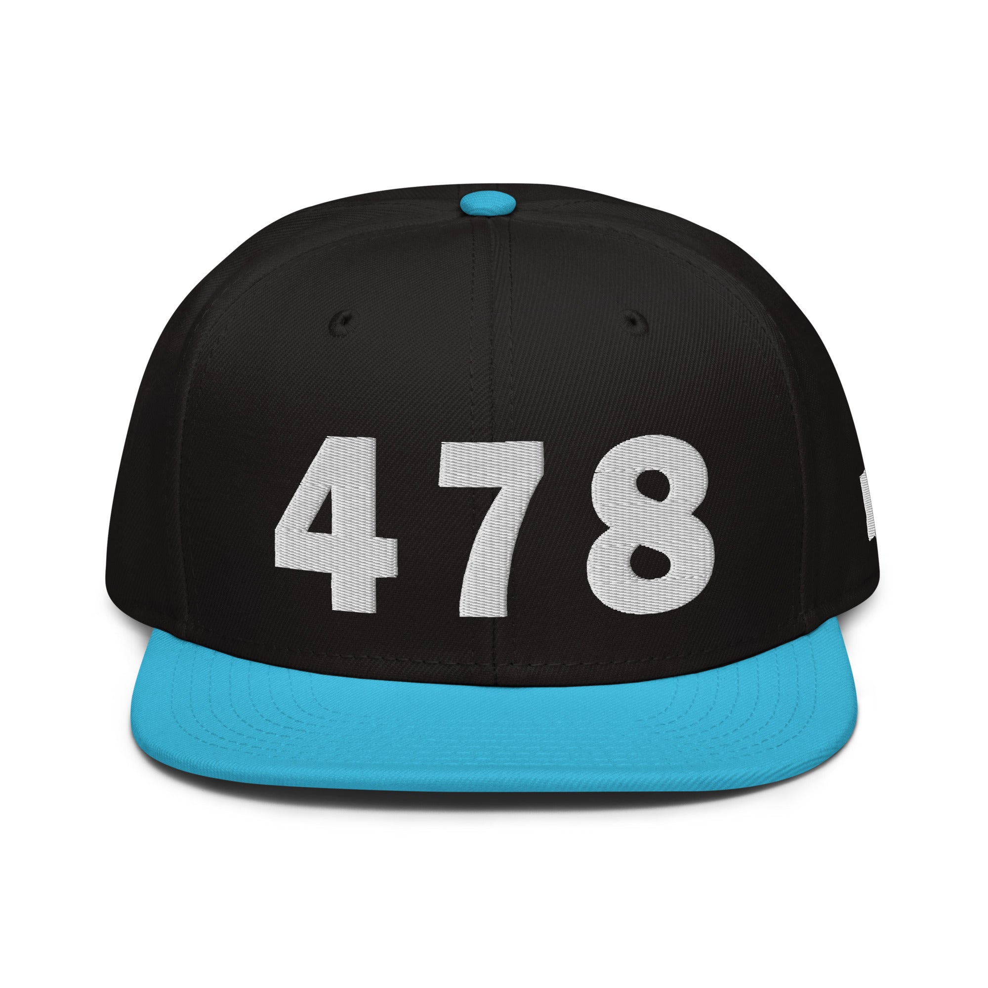 478 Area Code Snapback Hat