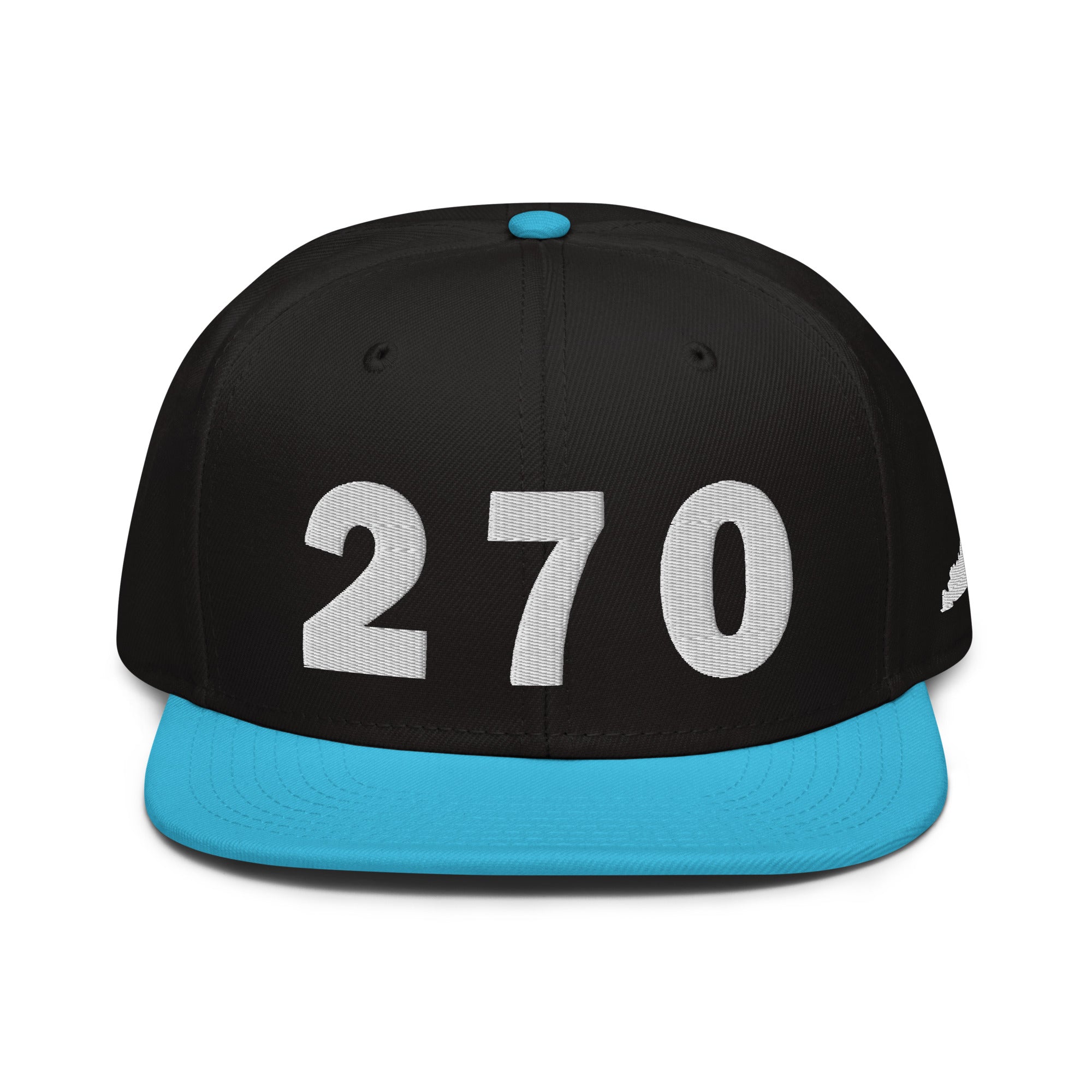 270 Area Code Snapback Hat