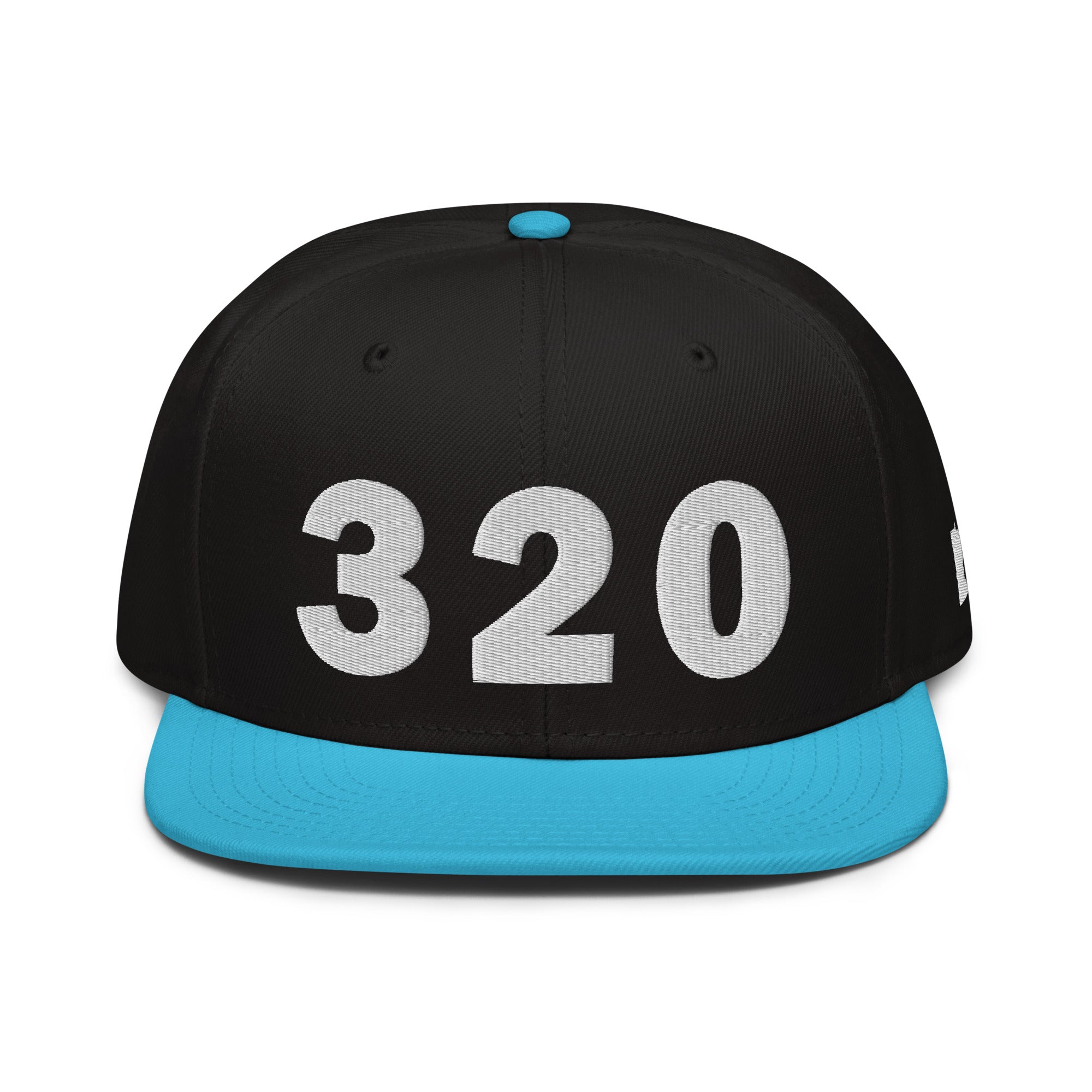 320 Area Code Snapback Hat