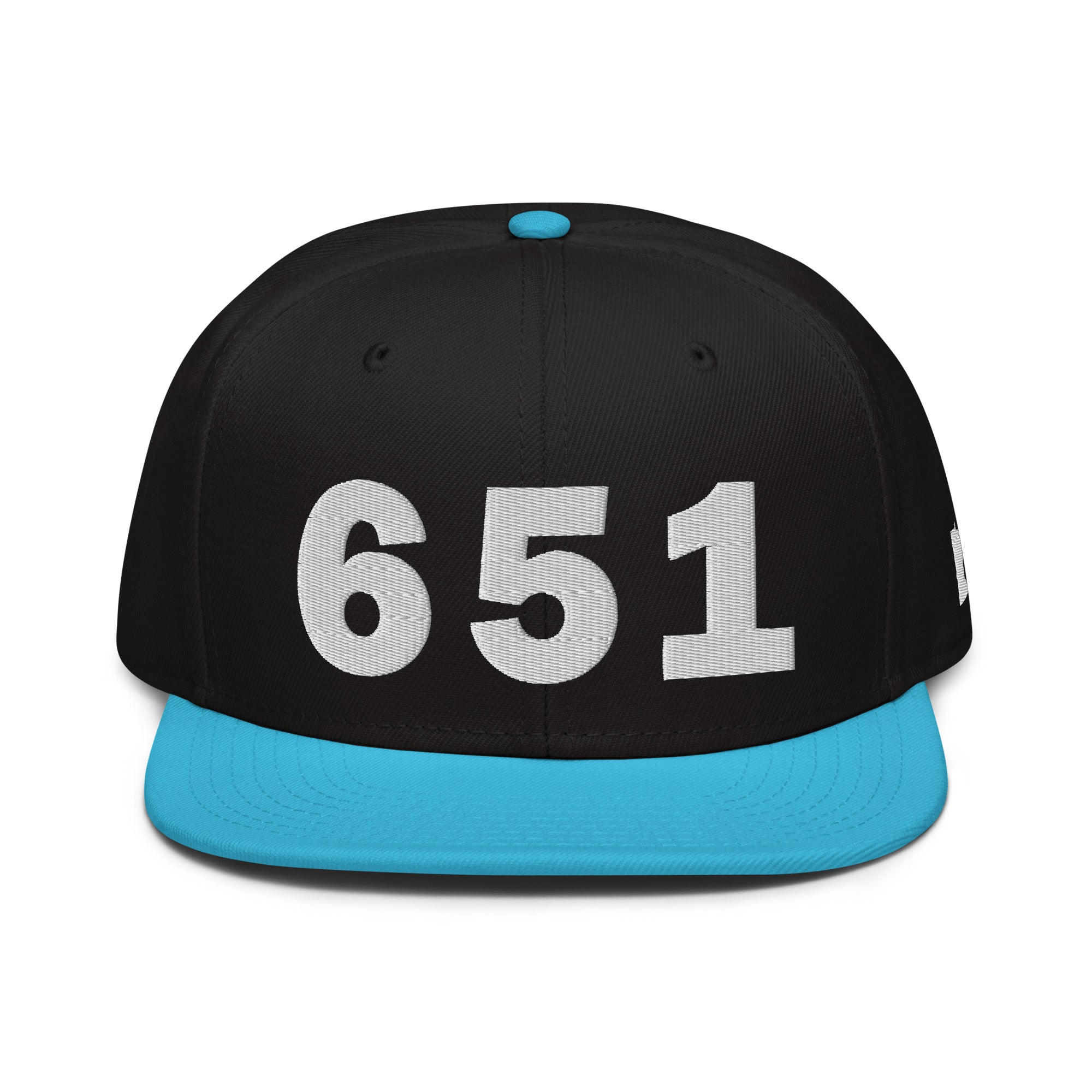 651 Area Code Snapback Hat