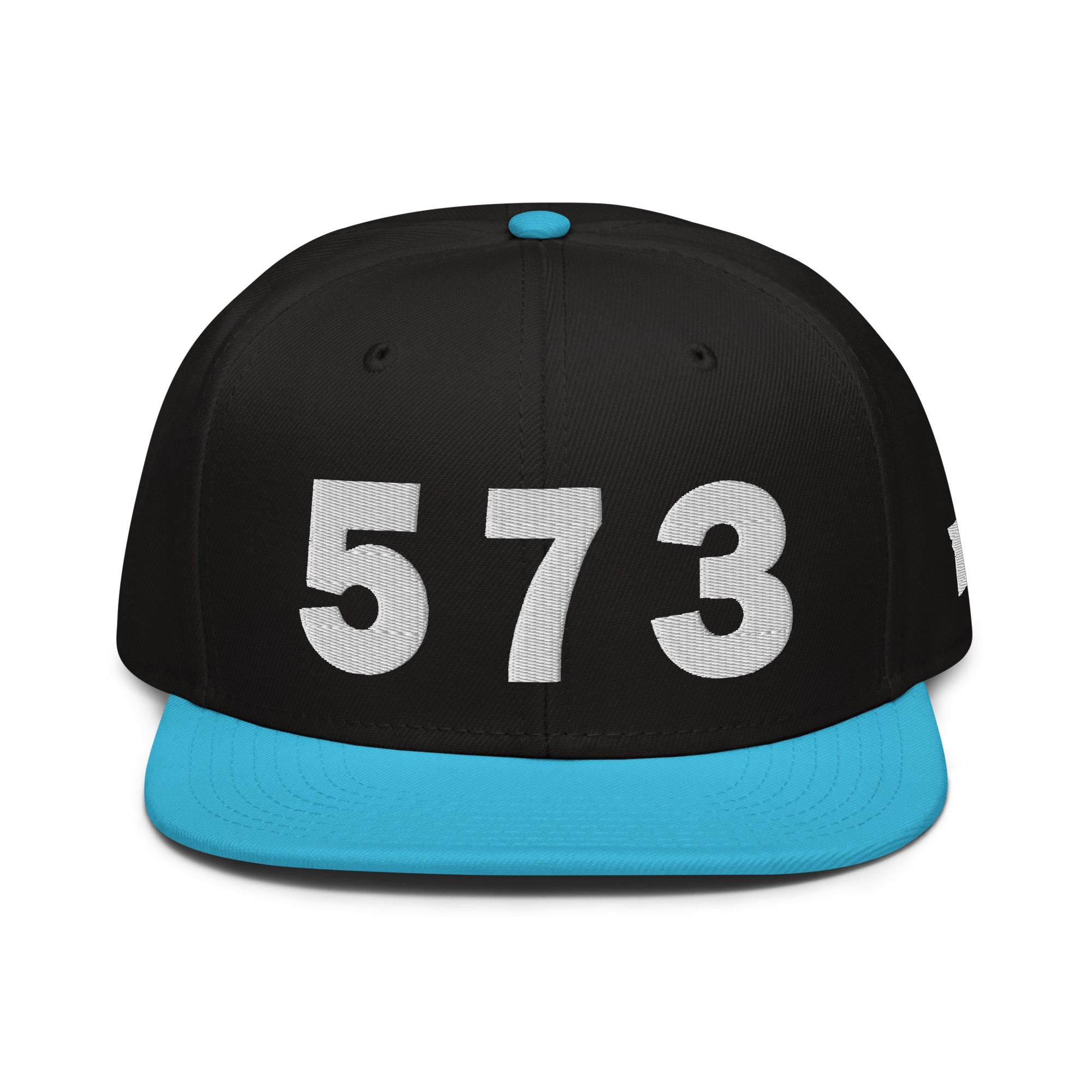573 Area Code Snapback Hat