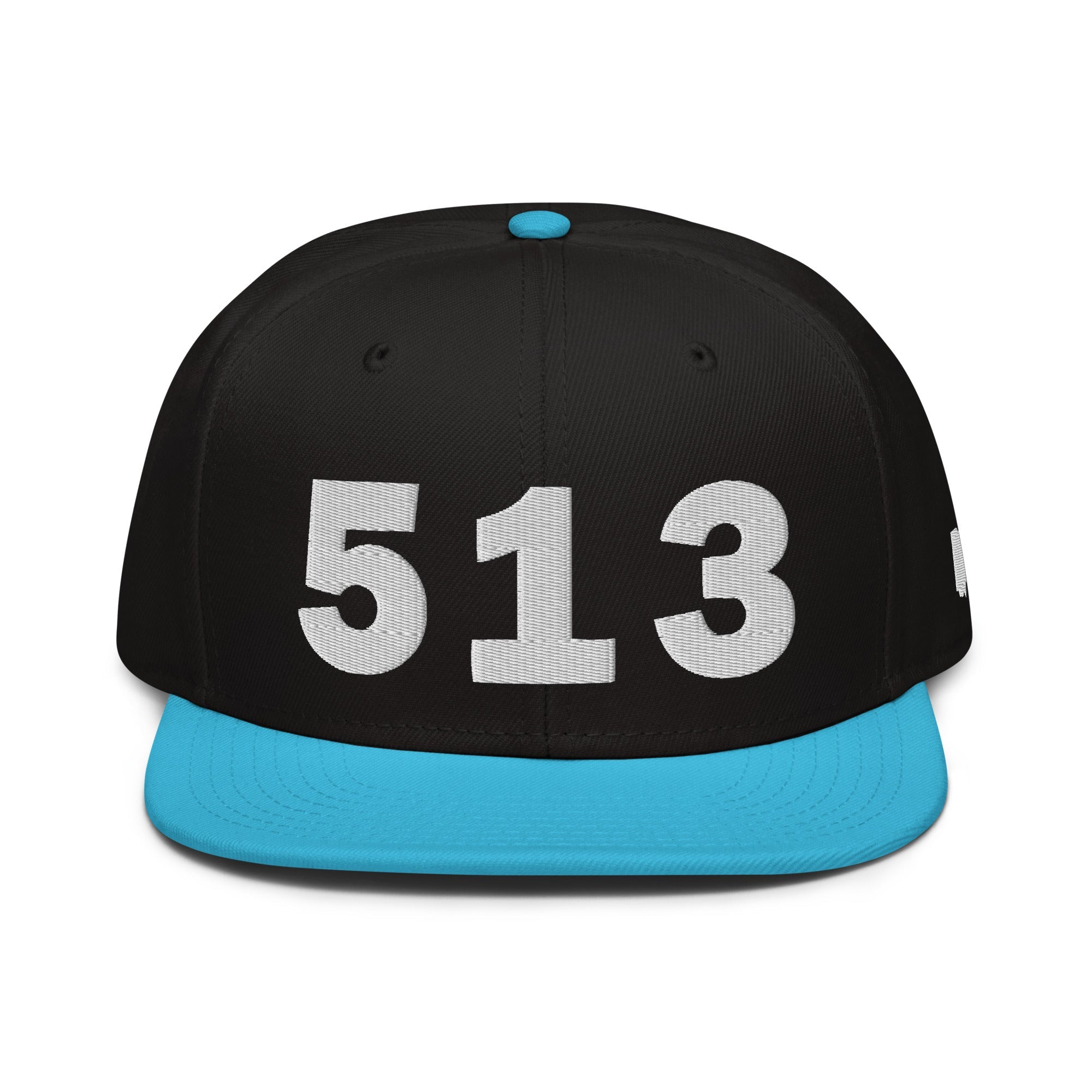 513 Area Code Snapback Hat