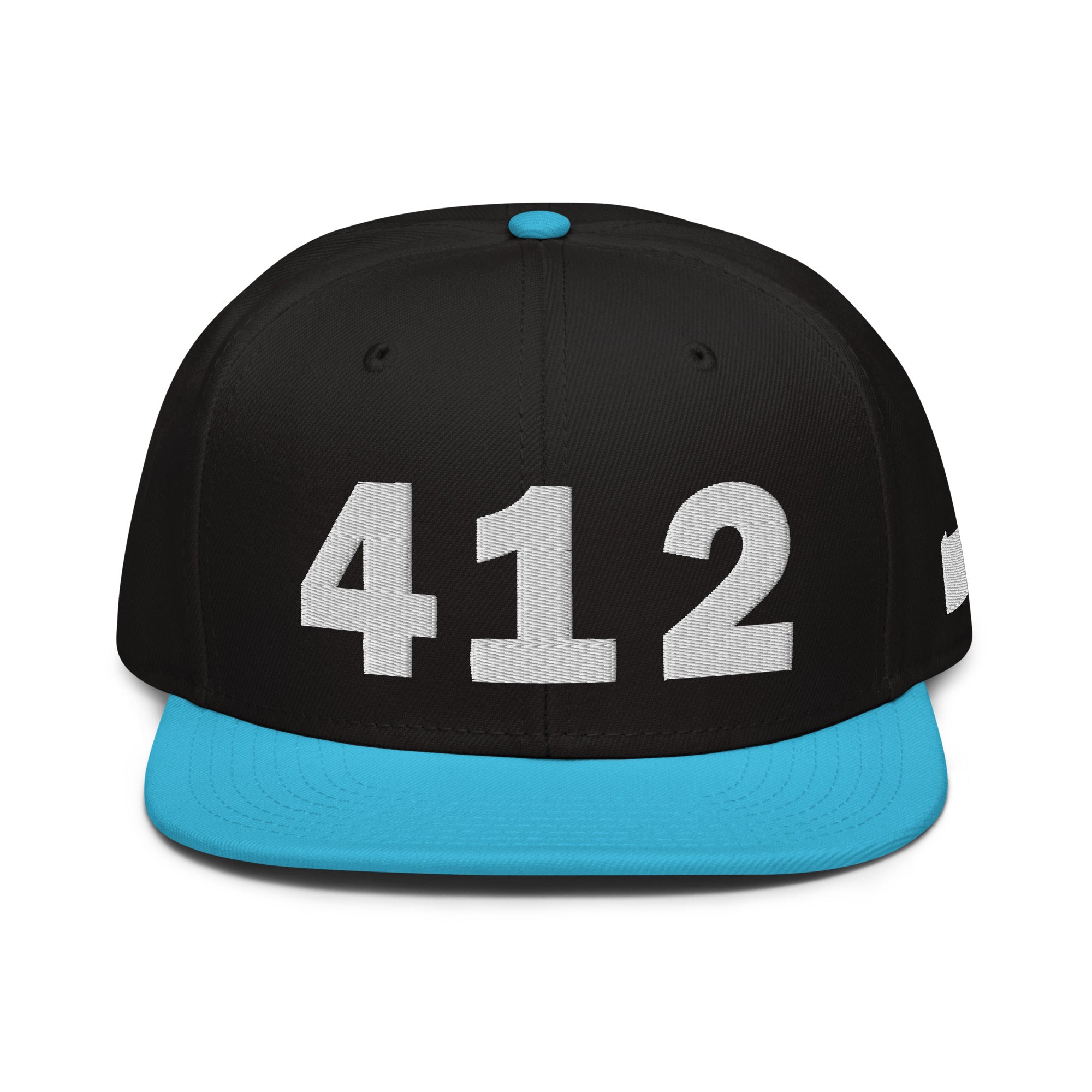 412 Area Code Snapback Hat