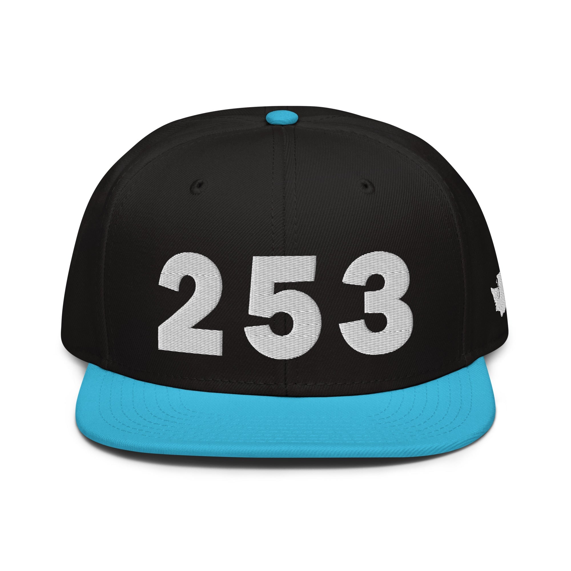 253 Area Code Snapback Hat