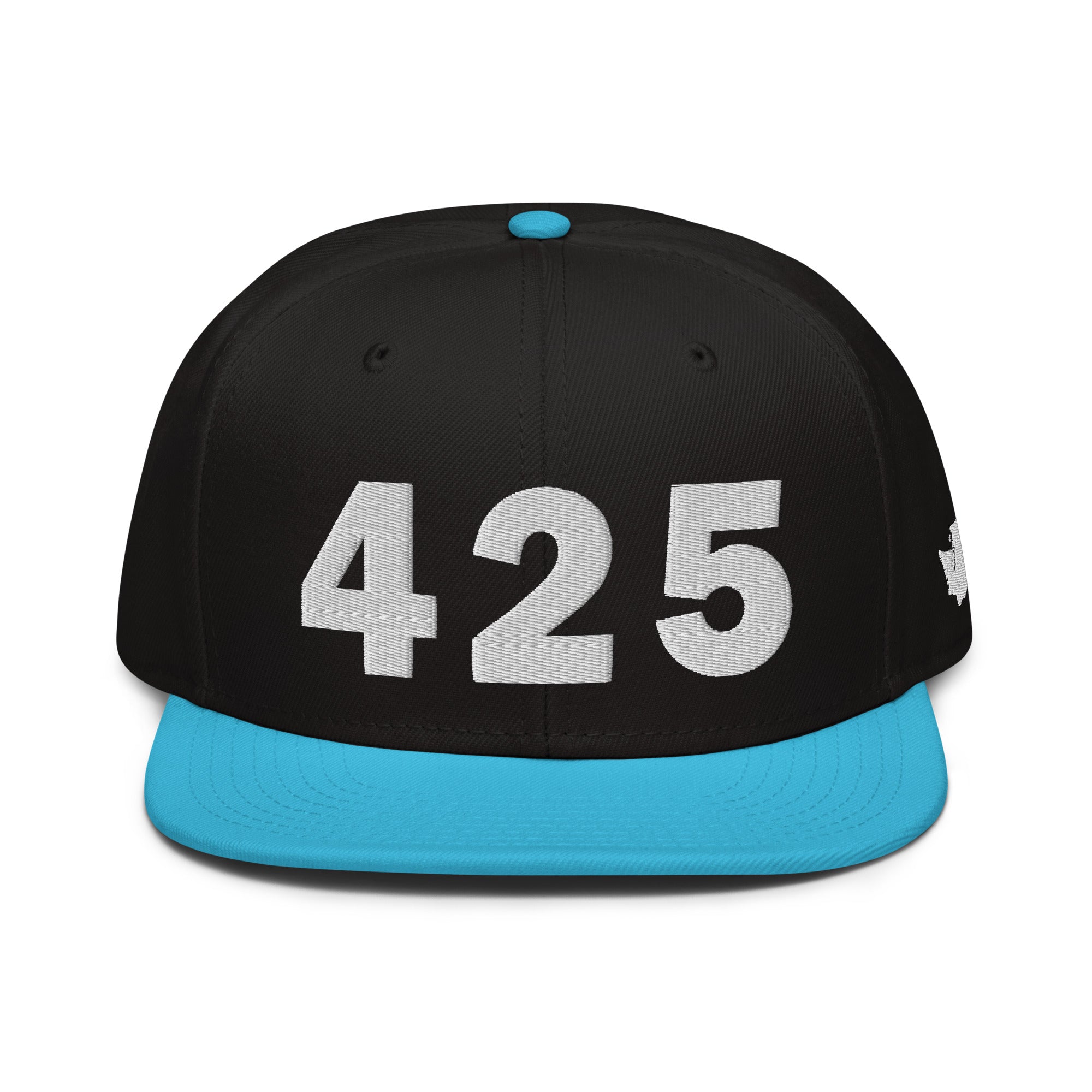 425 Area Code Snapback Hat