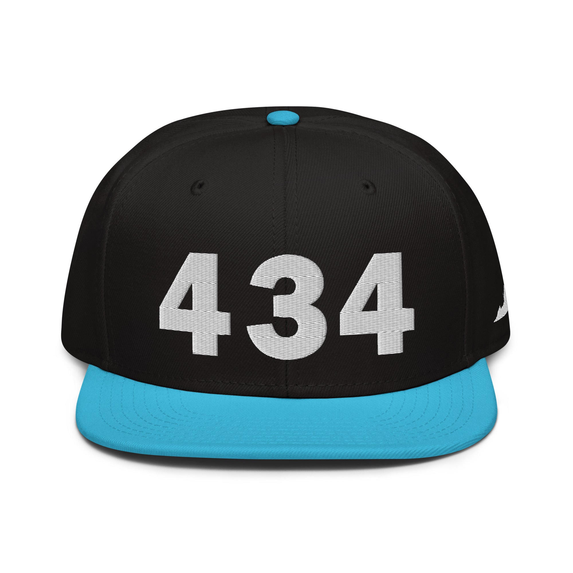 434 Area Code Snapback Hat