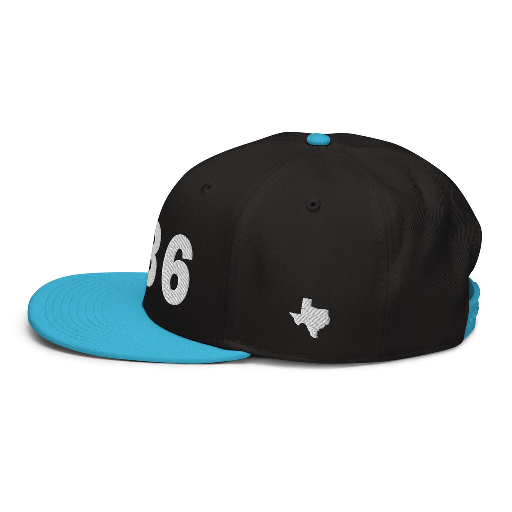 936 Area Code Snapback Hat