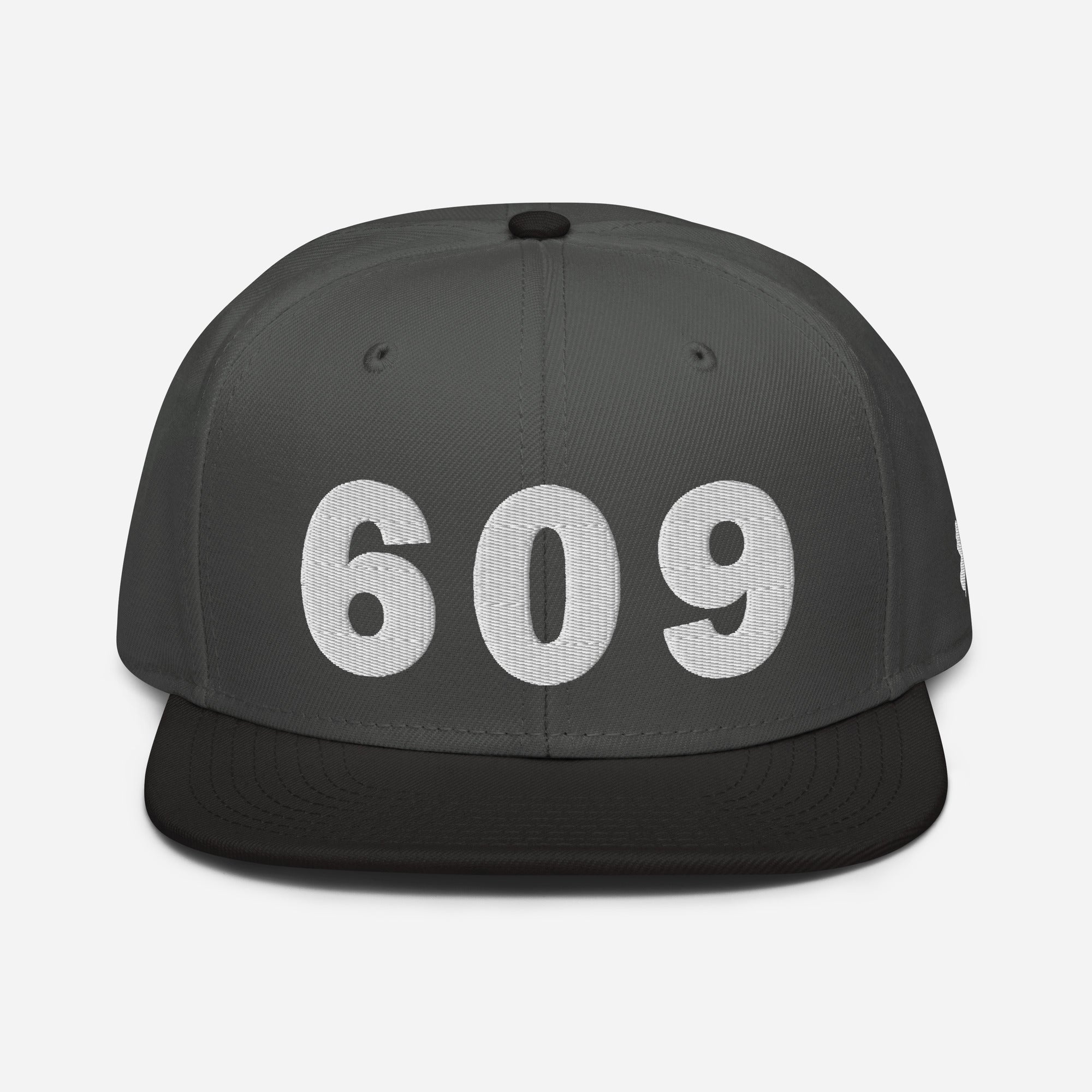609 Area Code Snapback Hat