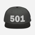 501 Area Code Snapback Hat