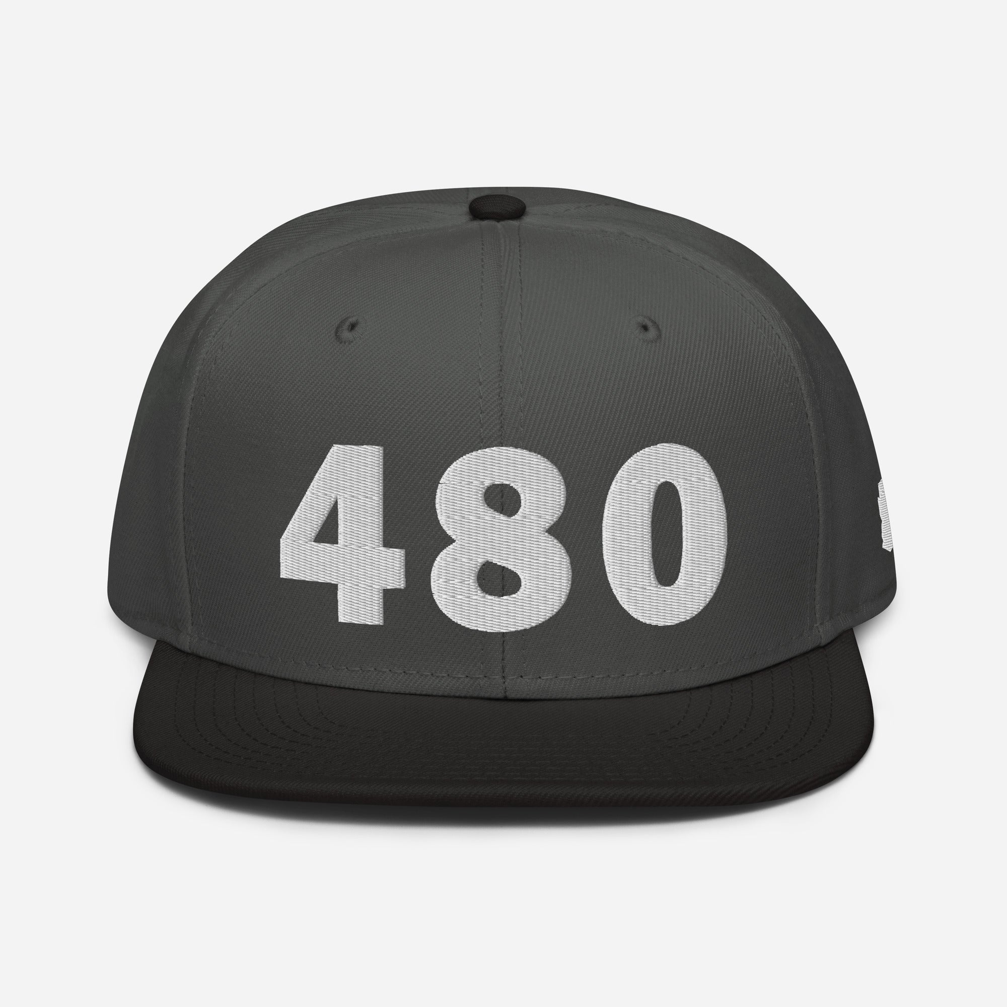 480 Area Code Snapback Hat