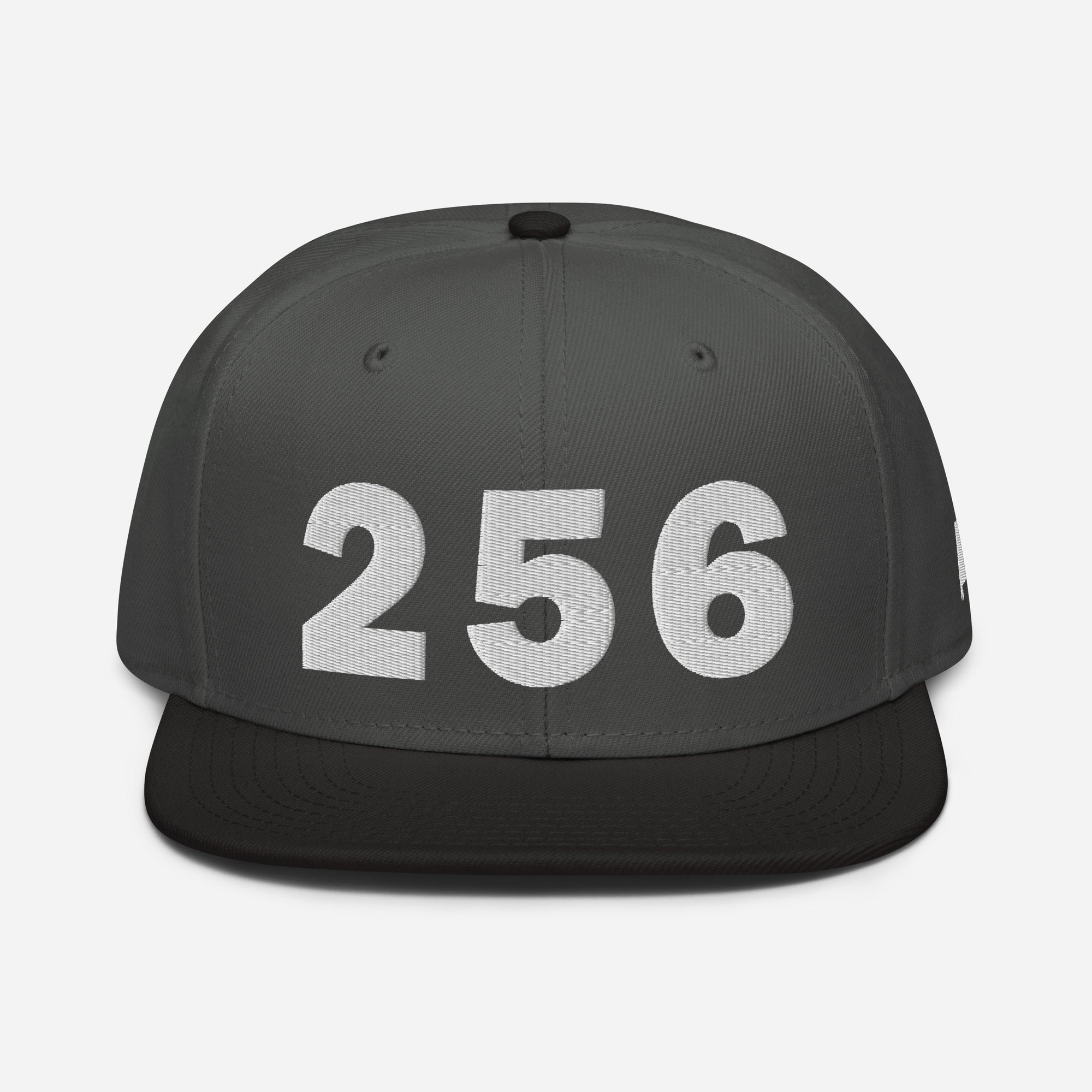 256 Area Code Snapback Hat