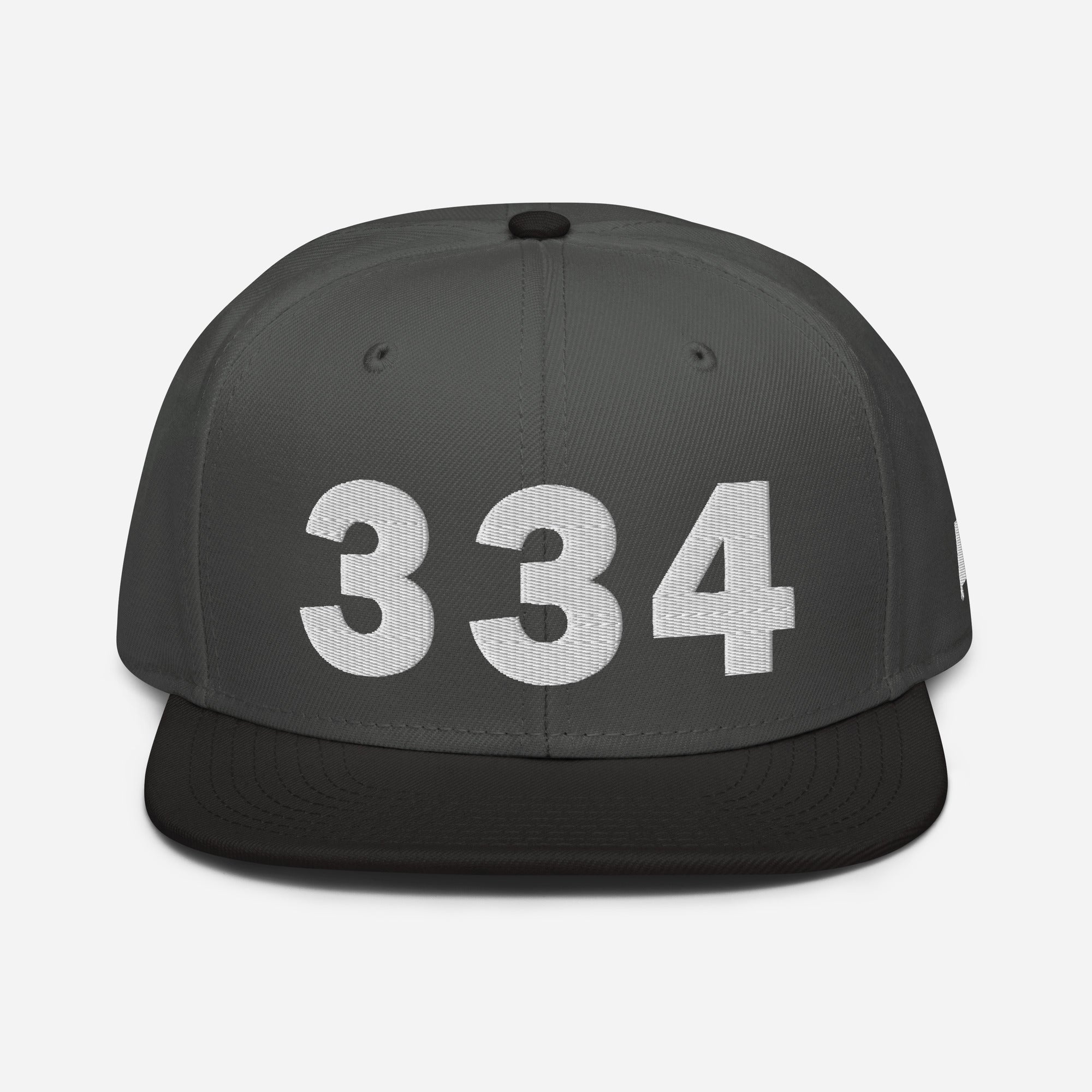 334 Area Code Snapback Hat