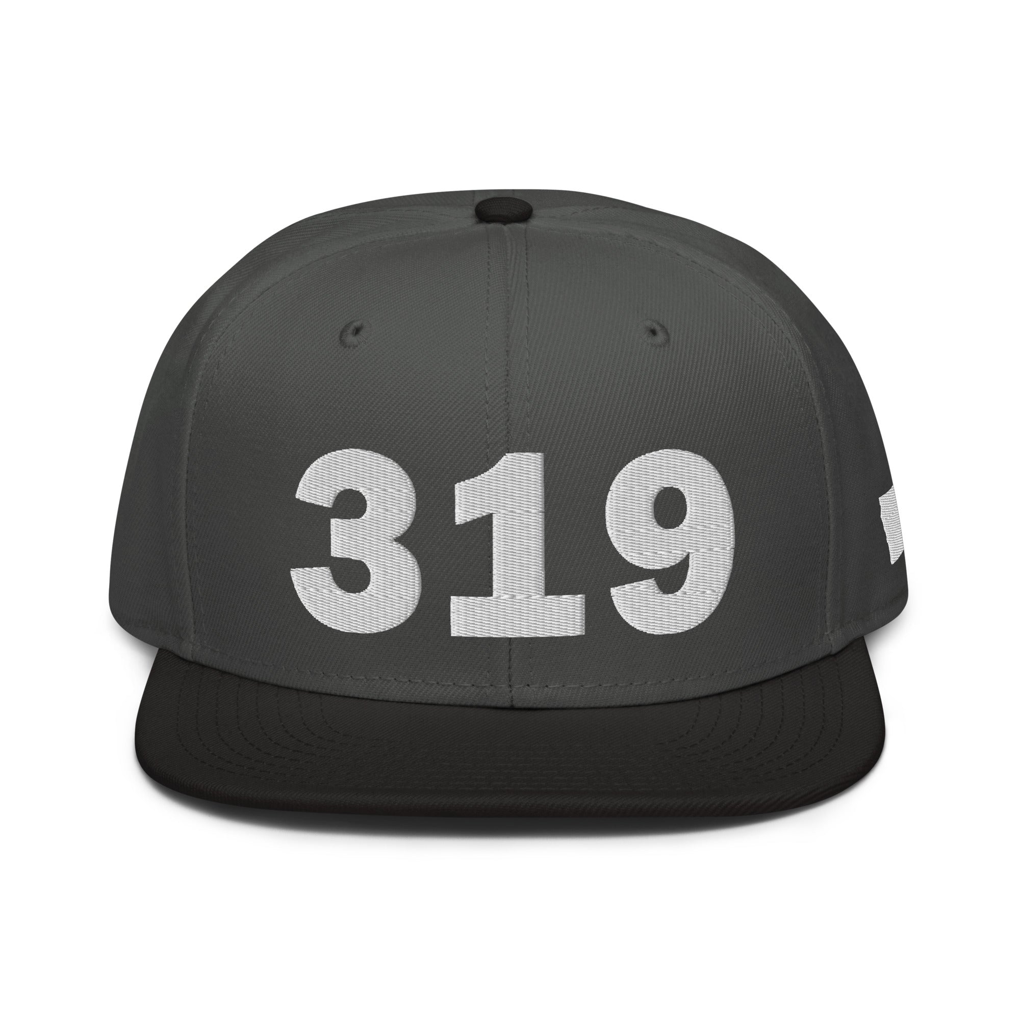 319 Area Code Snapback Hat