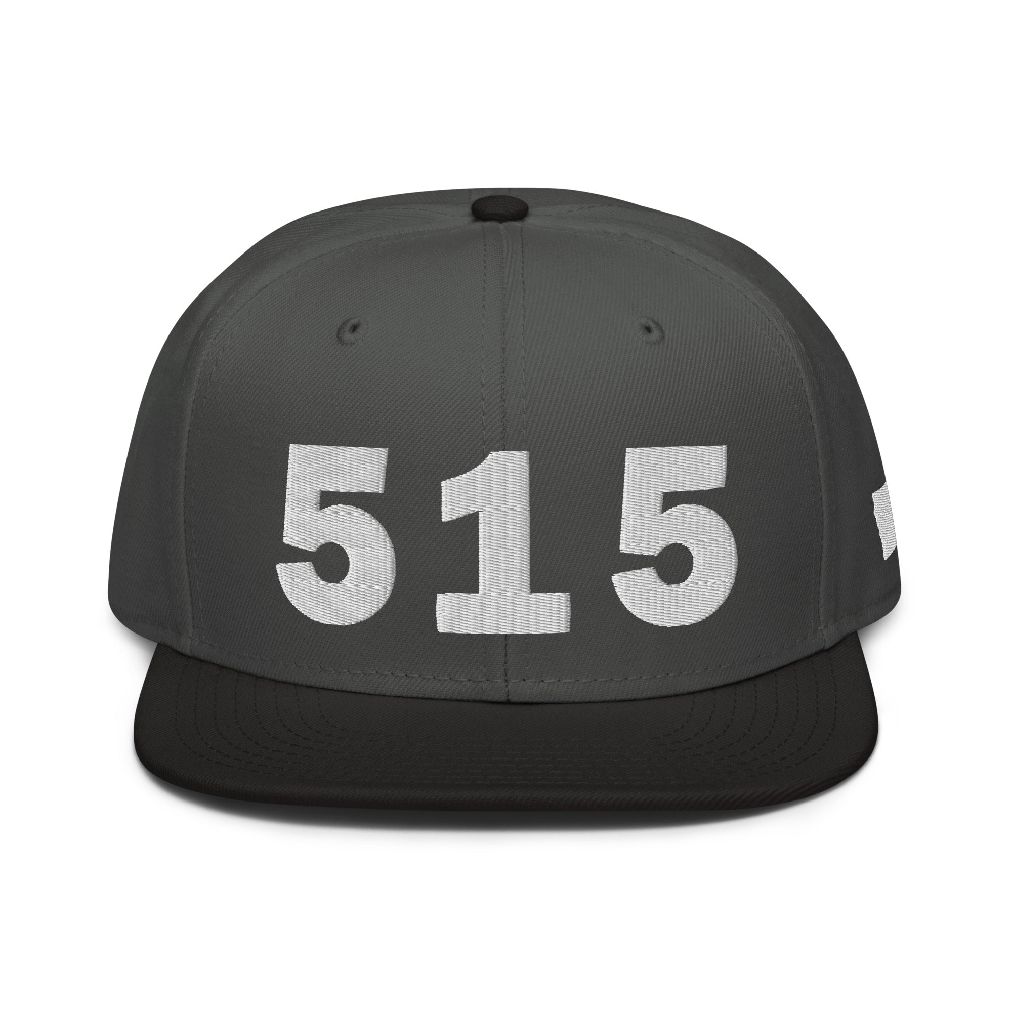 515 Area Code Snapback Hat