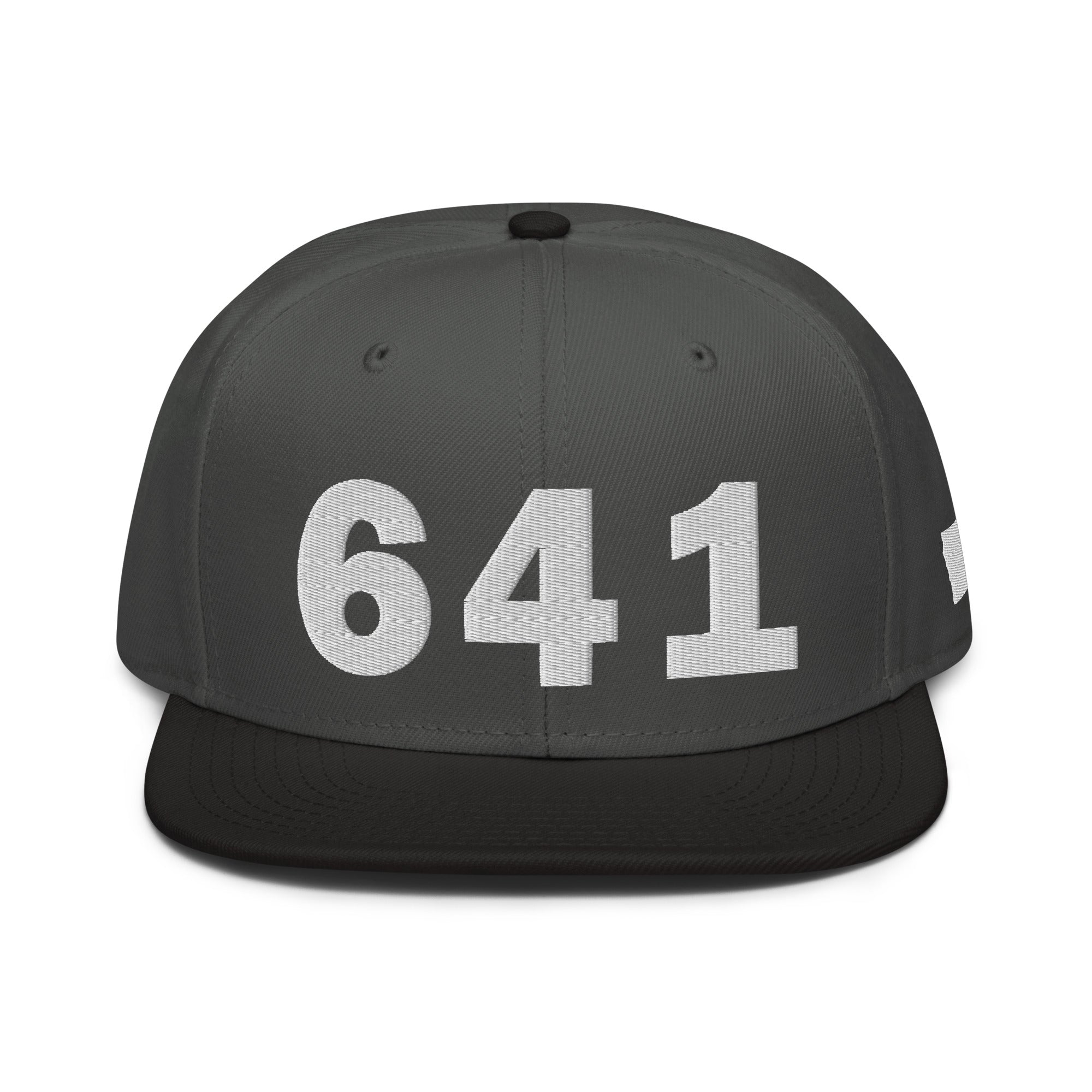 641 Area Code Snapback Hat